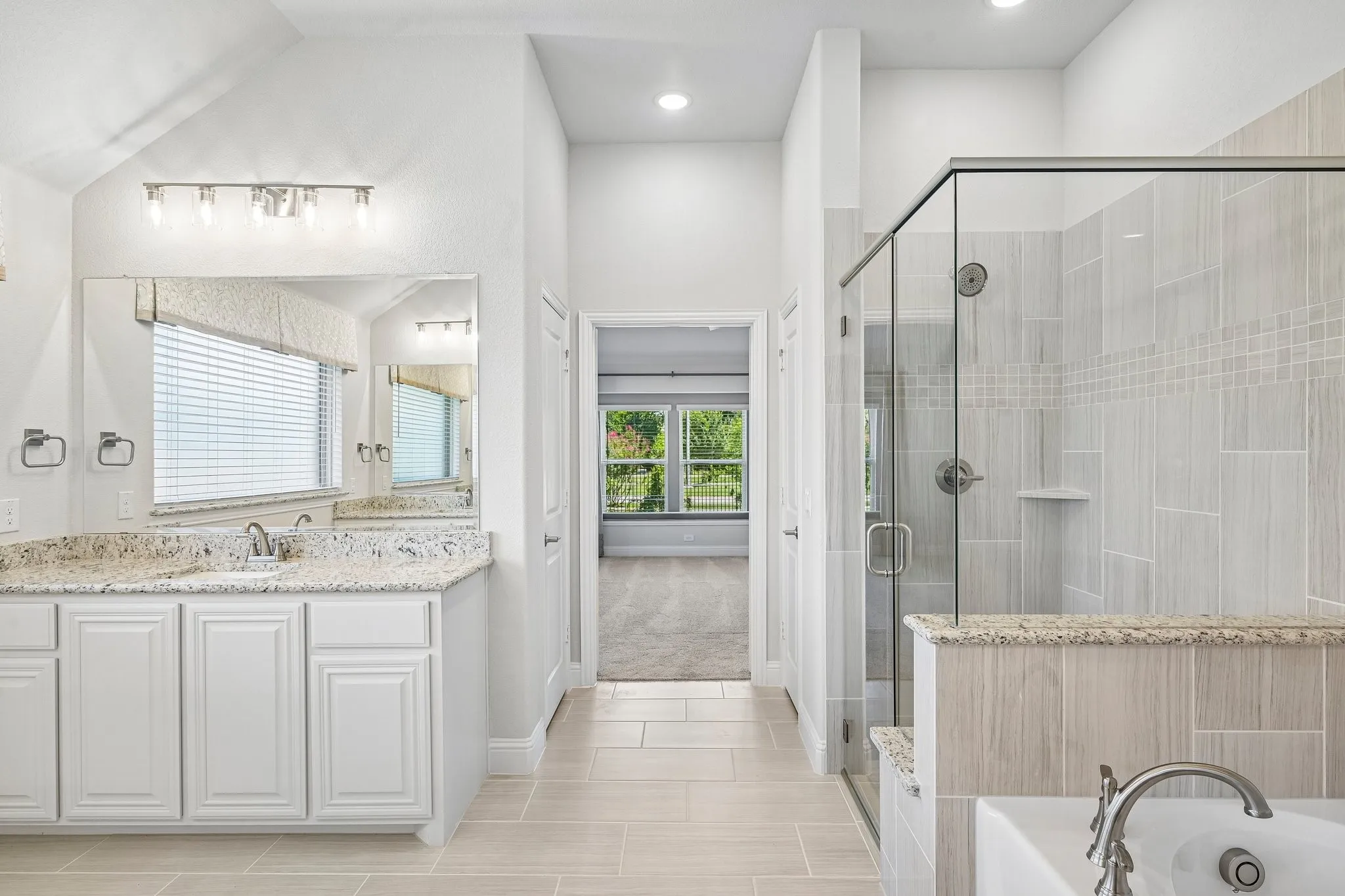 Primary suite bathroom
