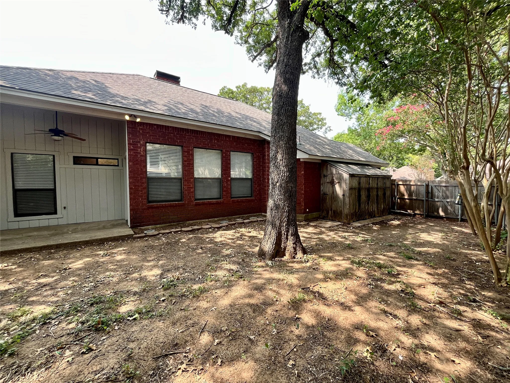 Backview of property