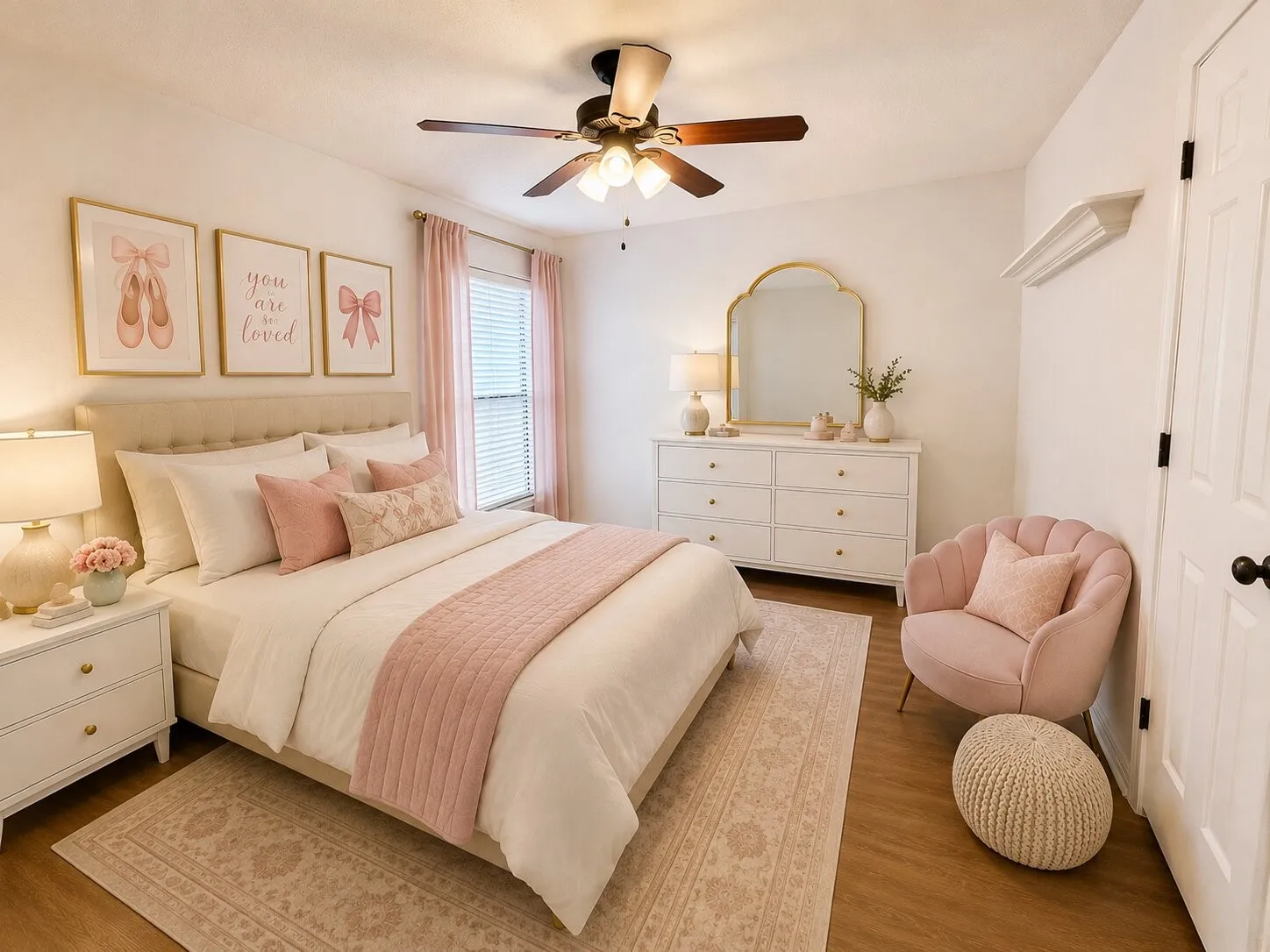 Bedroom 2 has been virtually staged