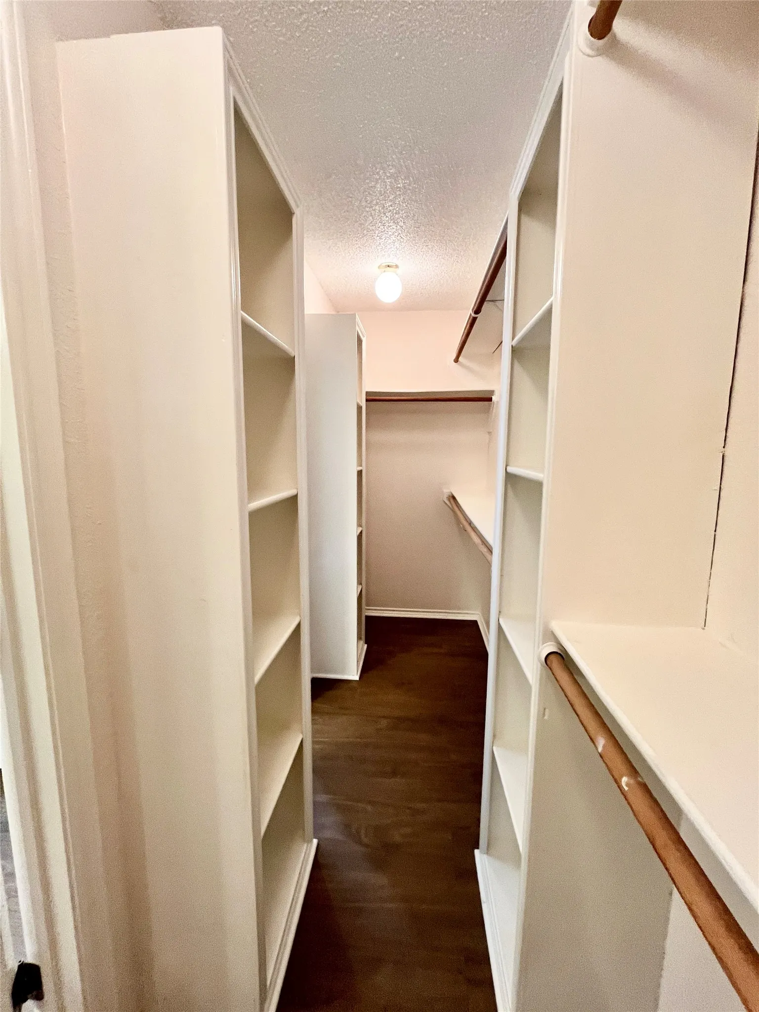 Primary closet