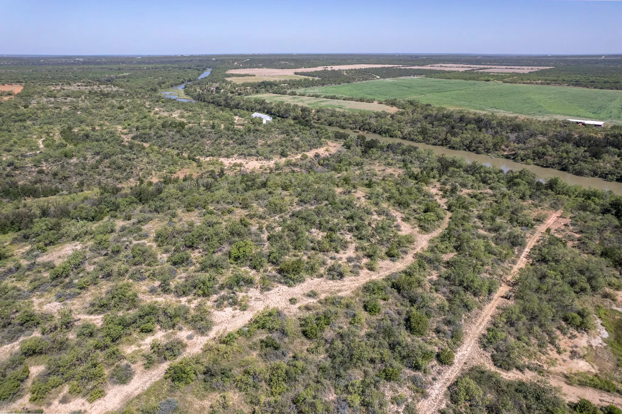 ATV roads for view of property