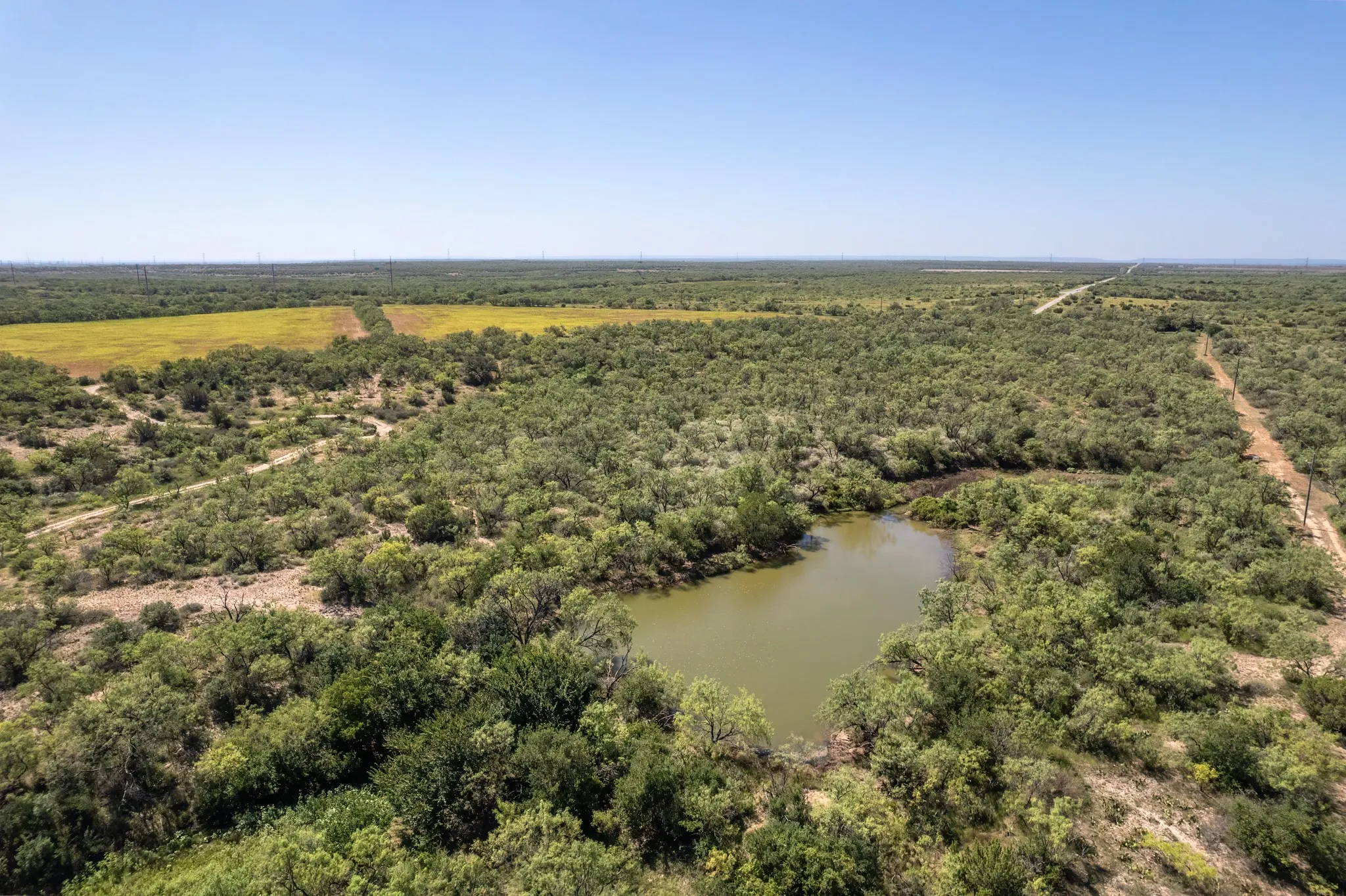 A pond and Colorado River water!!
