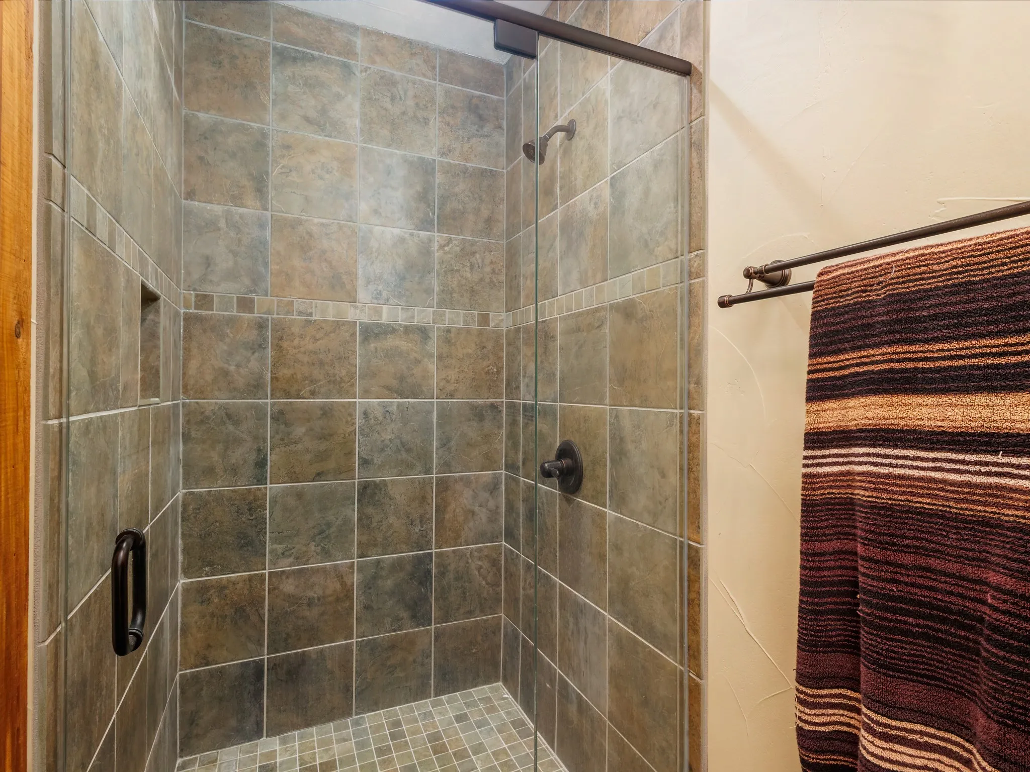 Downstairs shower