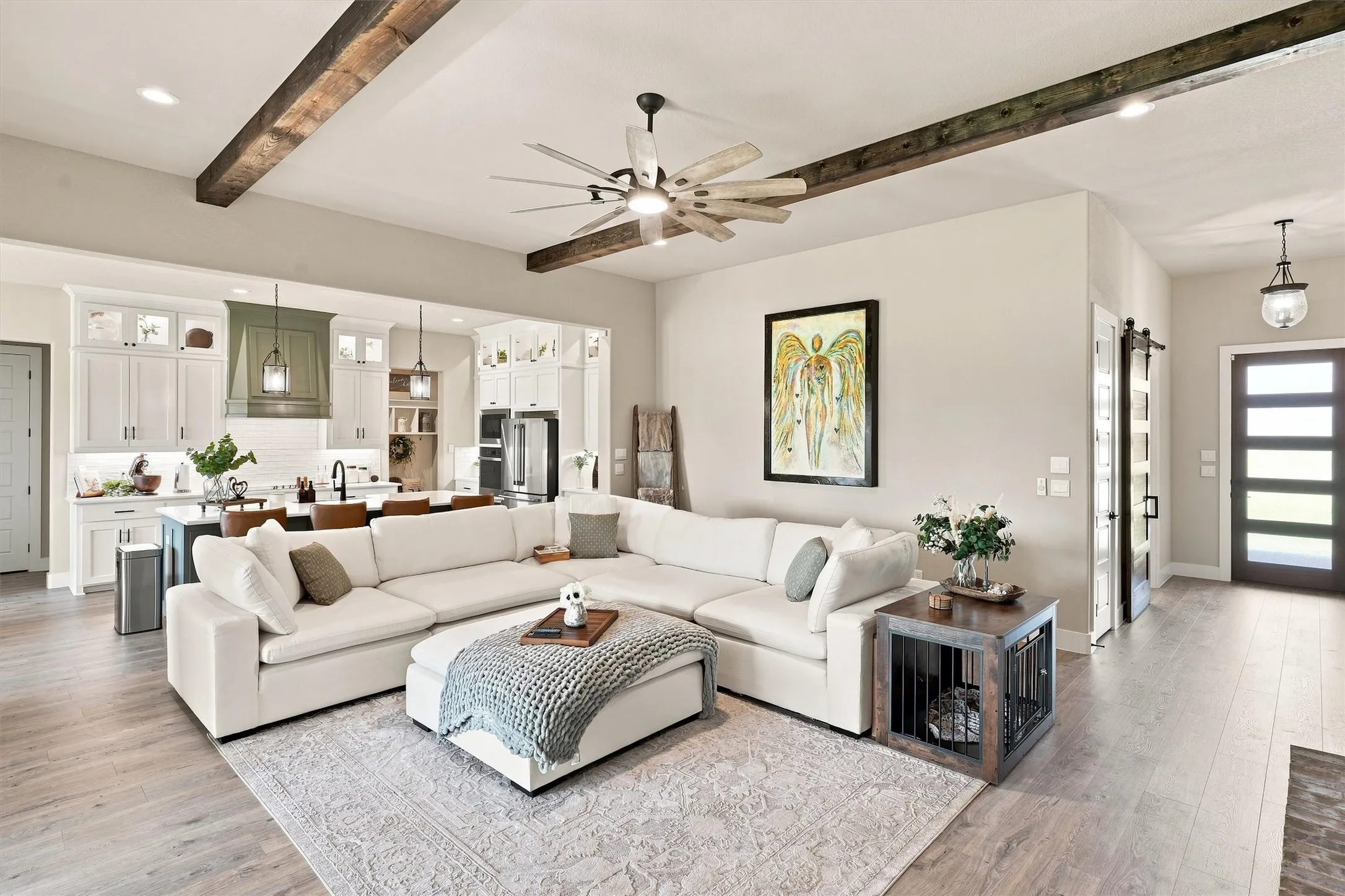 Living Room Facing Kitchen