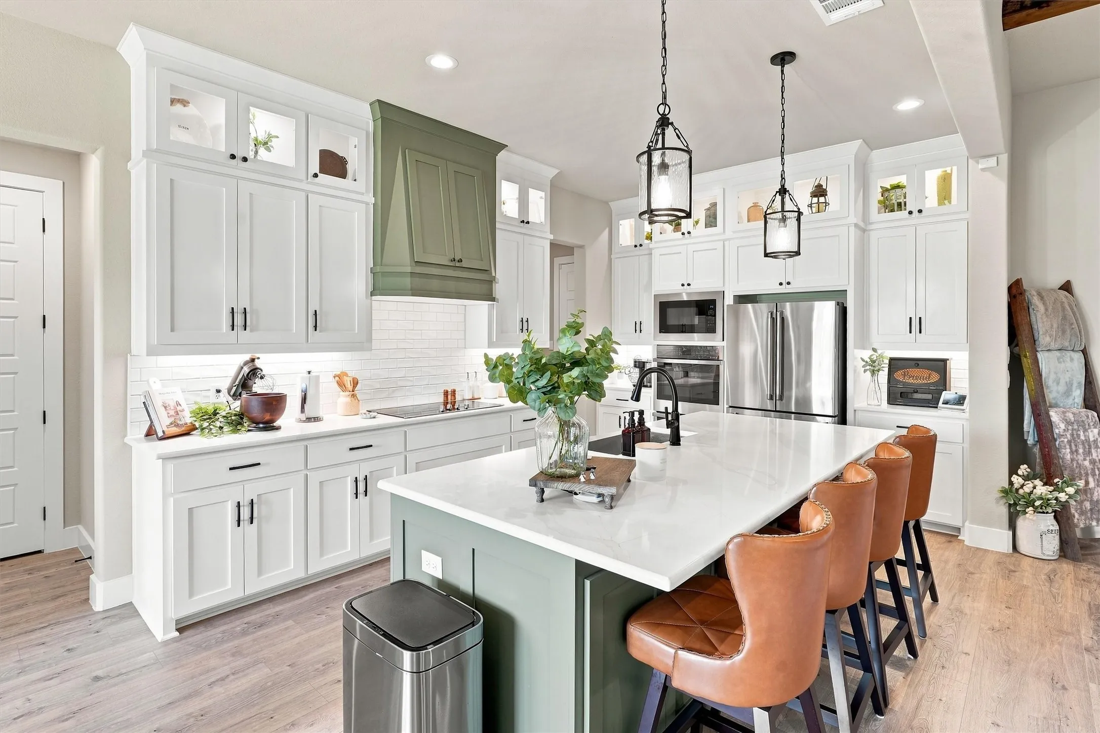 Open Concept Kitchen with Island