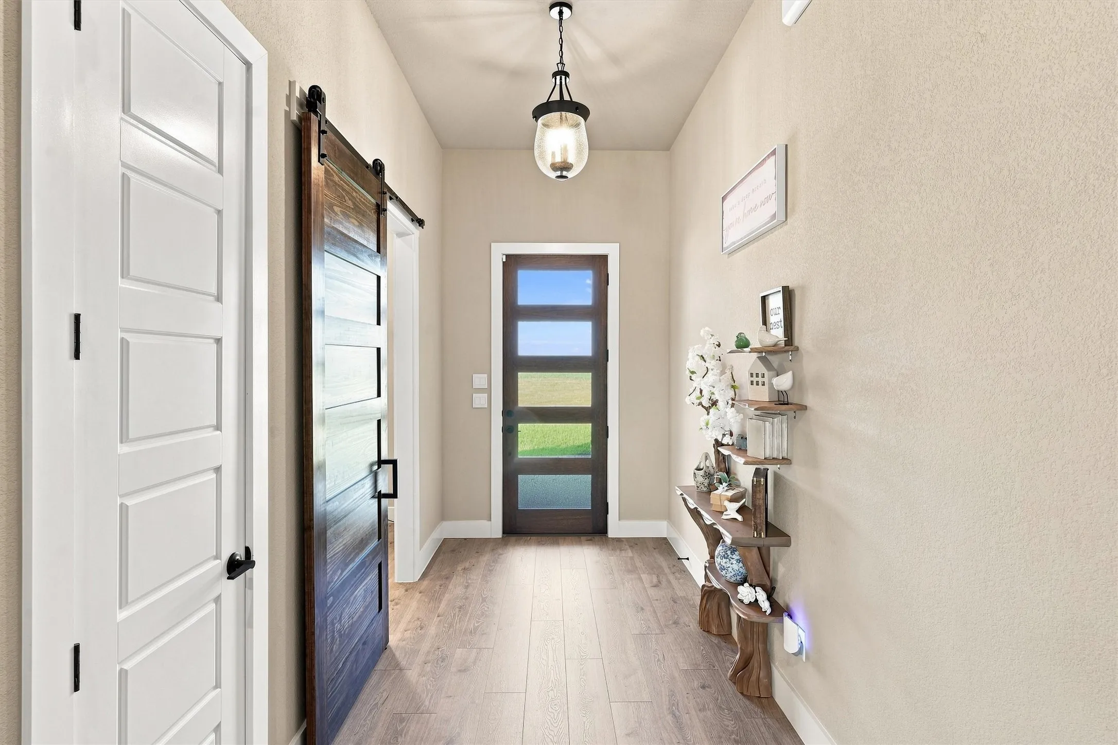 Picture of the Front Door from the Inside