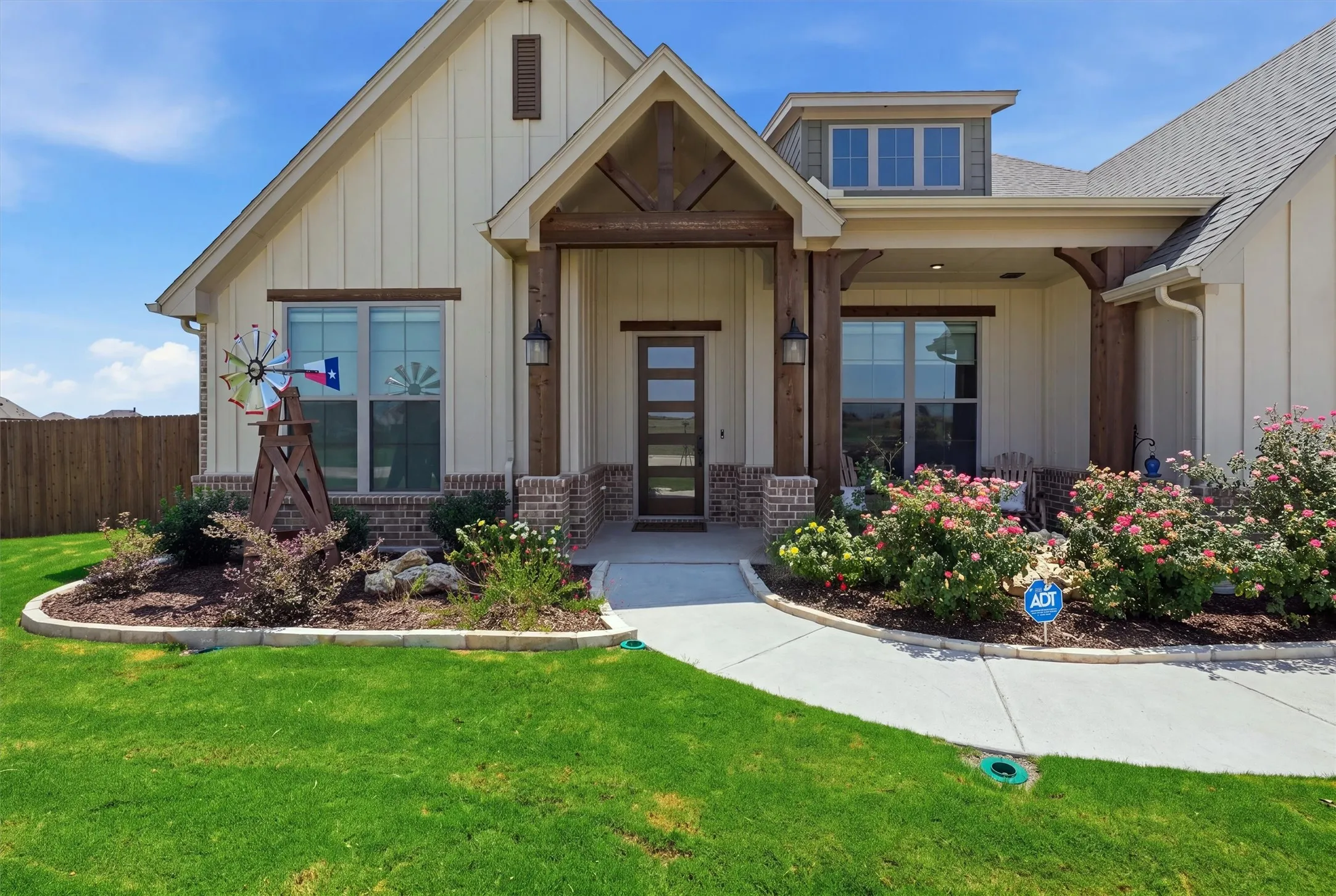 Inviting Front Covered Entry