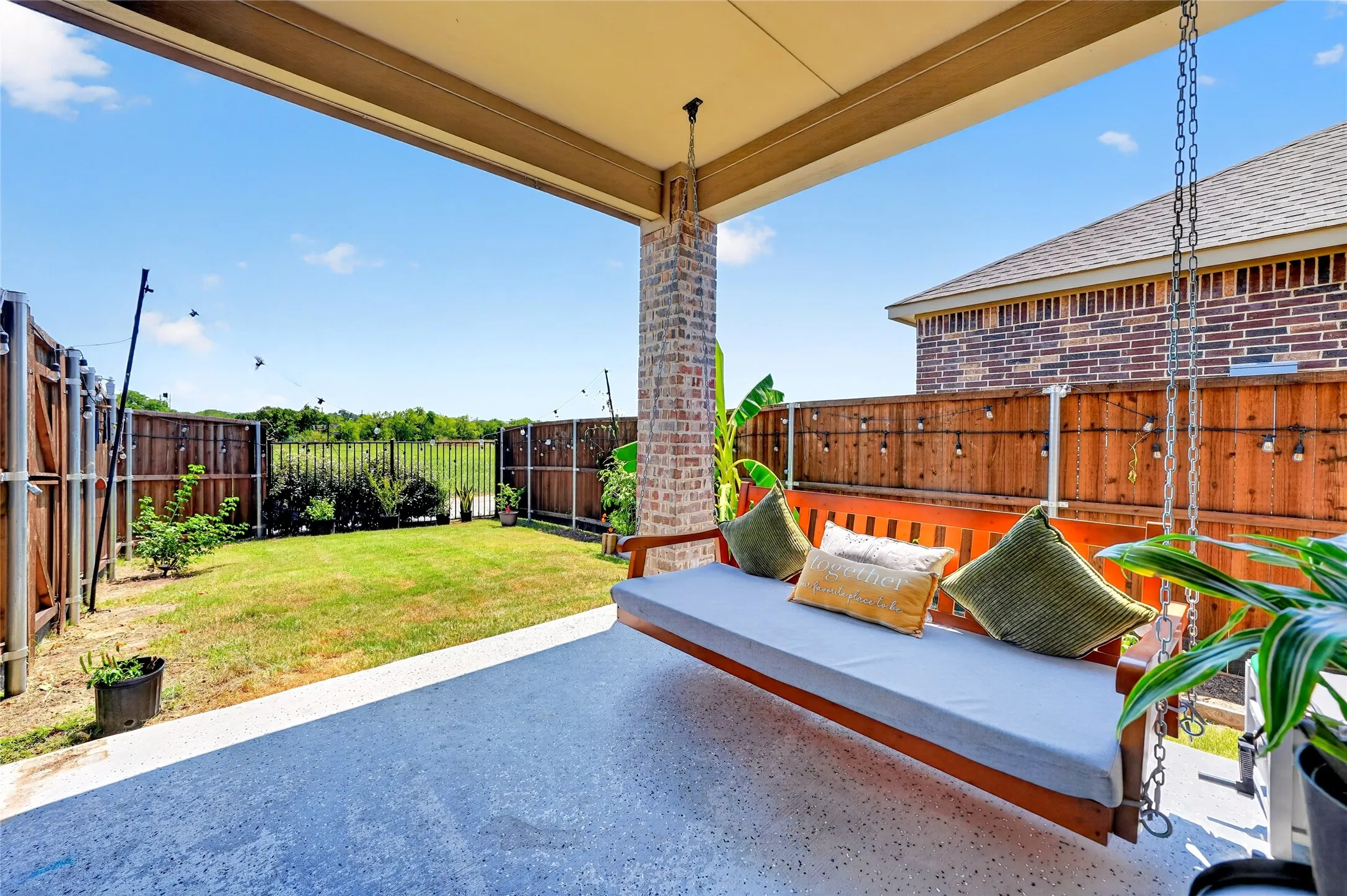 One of the only homes in the neighborhood with a backyard view!