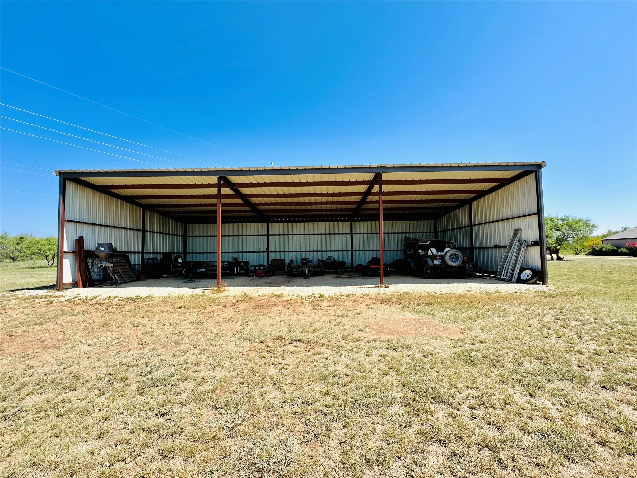 shed close to house