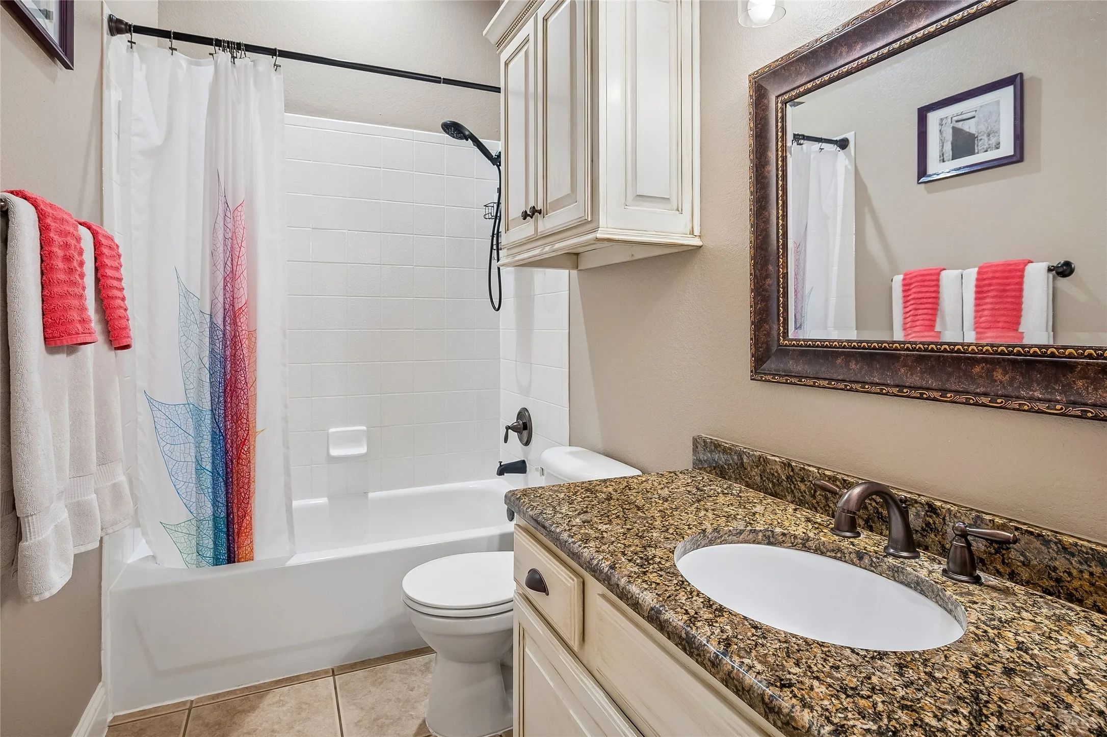 2nd Full bath on first level