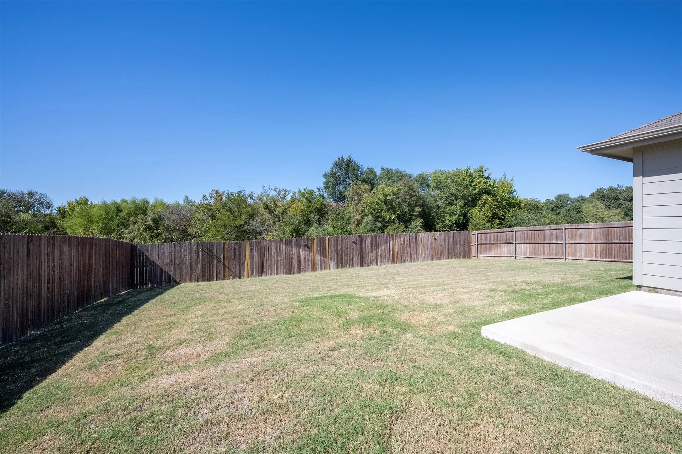 Lots of privacy out back - peaceful natural landscape offering privacy and tree lined views.
