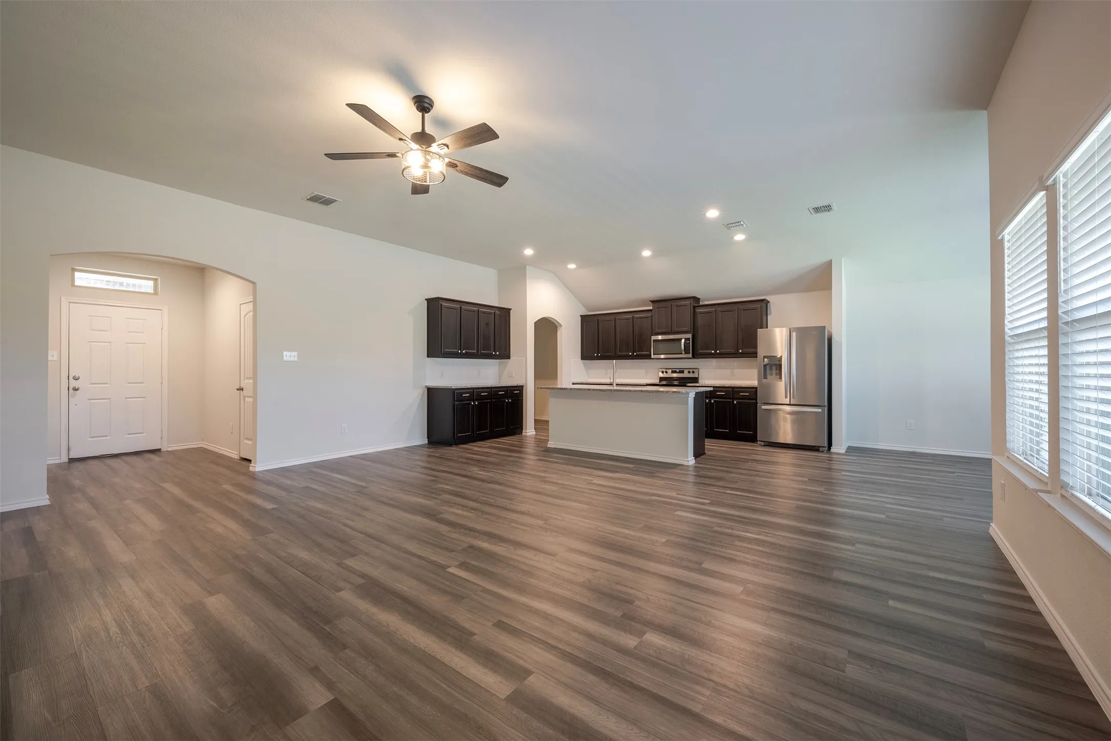 Another view of the Living Area - looking back toward the Kitchen Island.