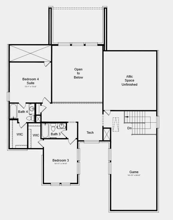 Additional Highlights Include: wrapped kitchen island, 2-story fireplace tile surround in great room, and drop-in tub at primary.