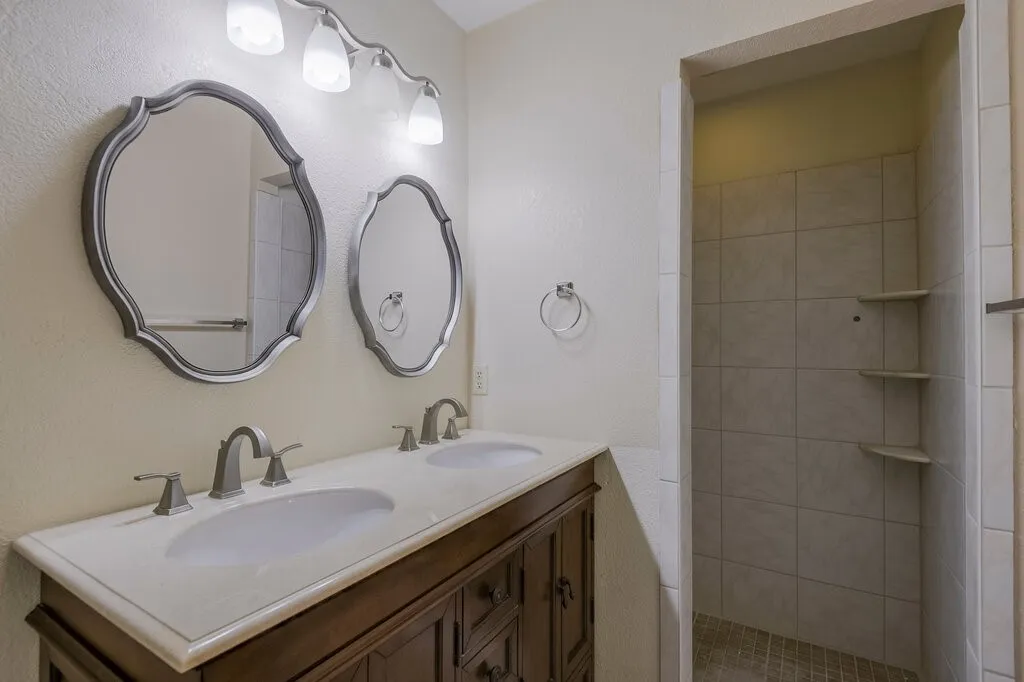 Custom walk-in shower