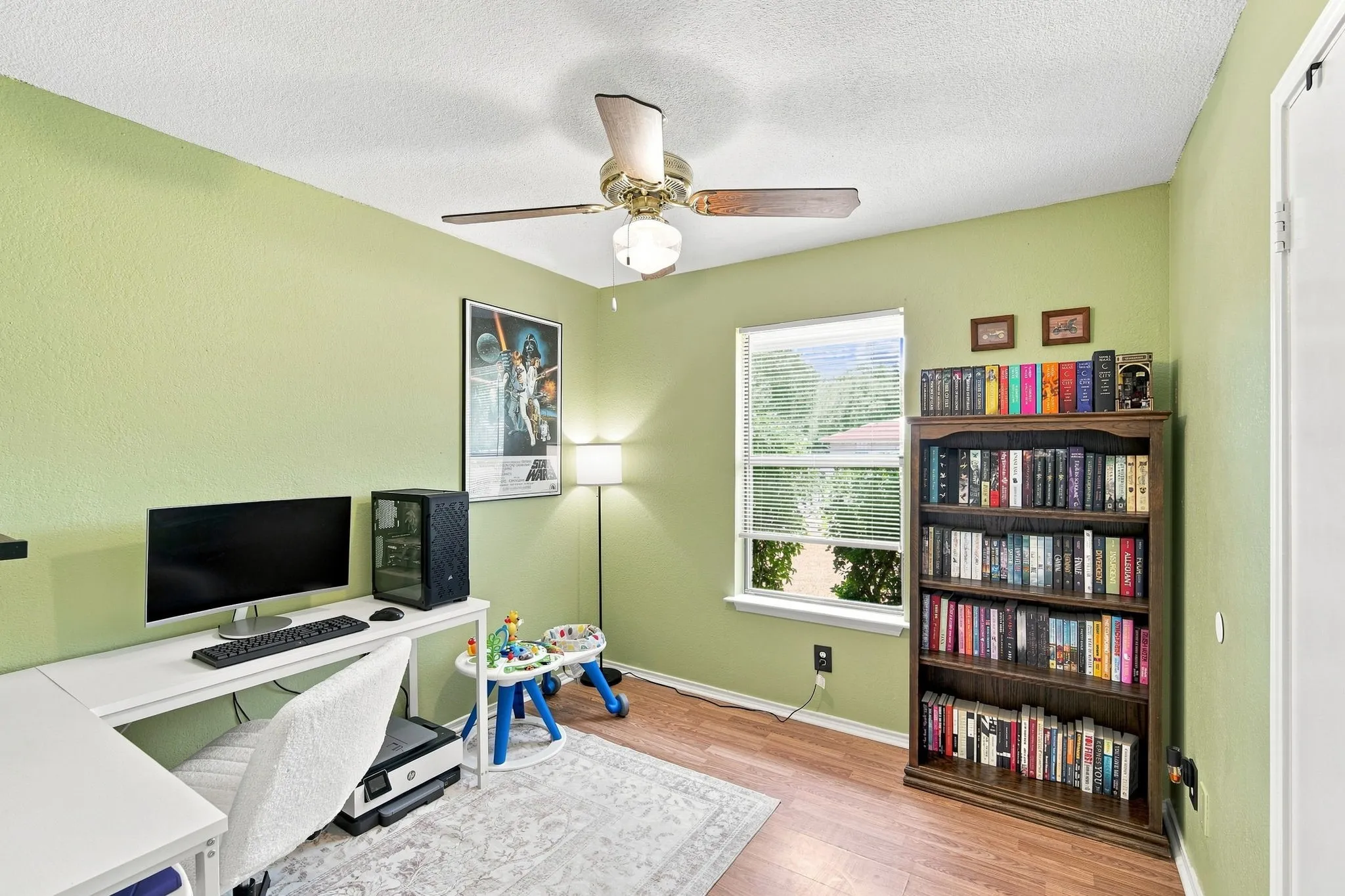 Additional bedroom with versatile space for family and guests.