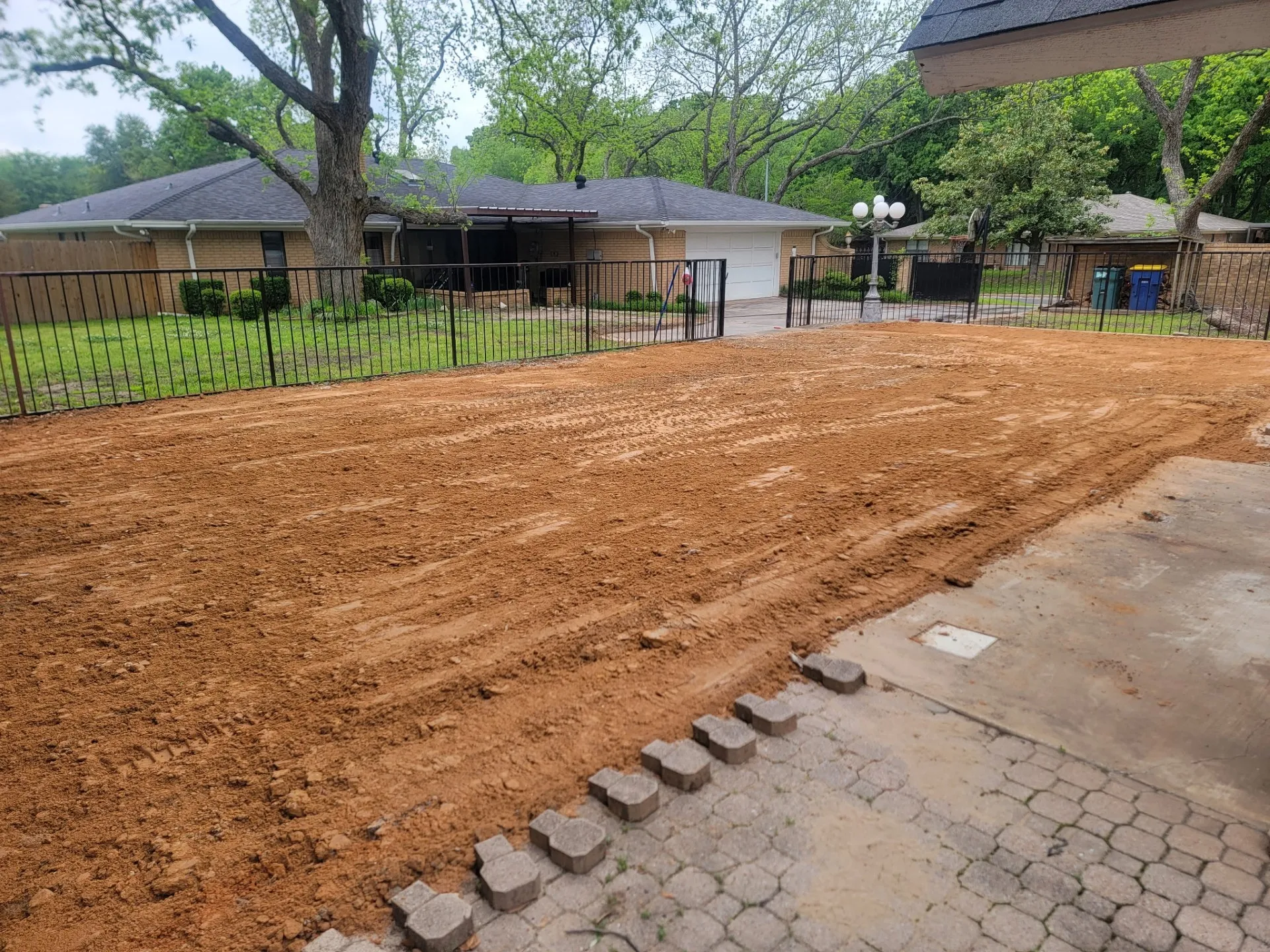 Before basketball court