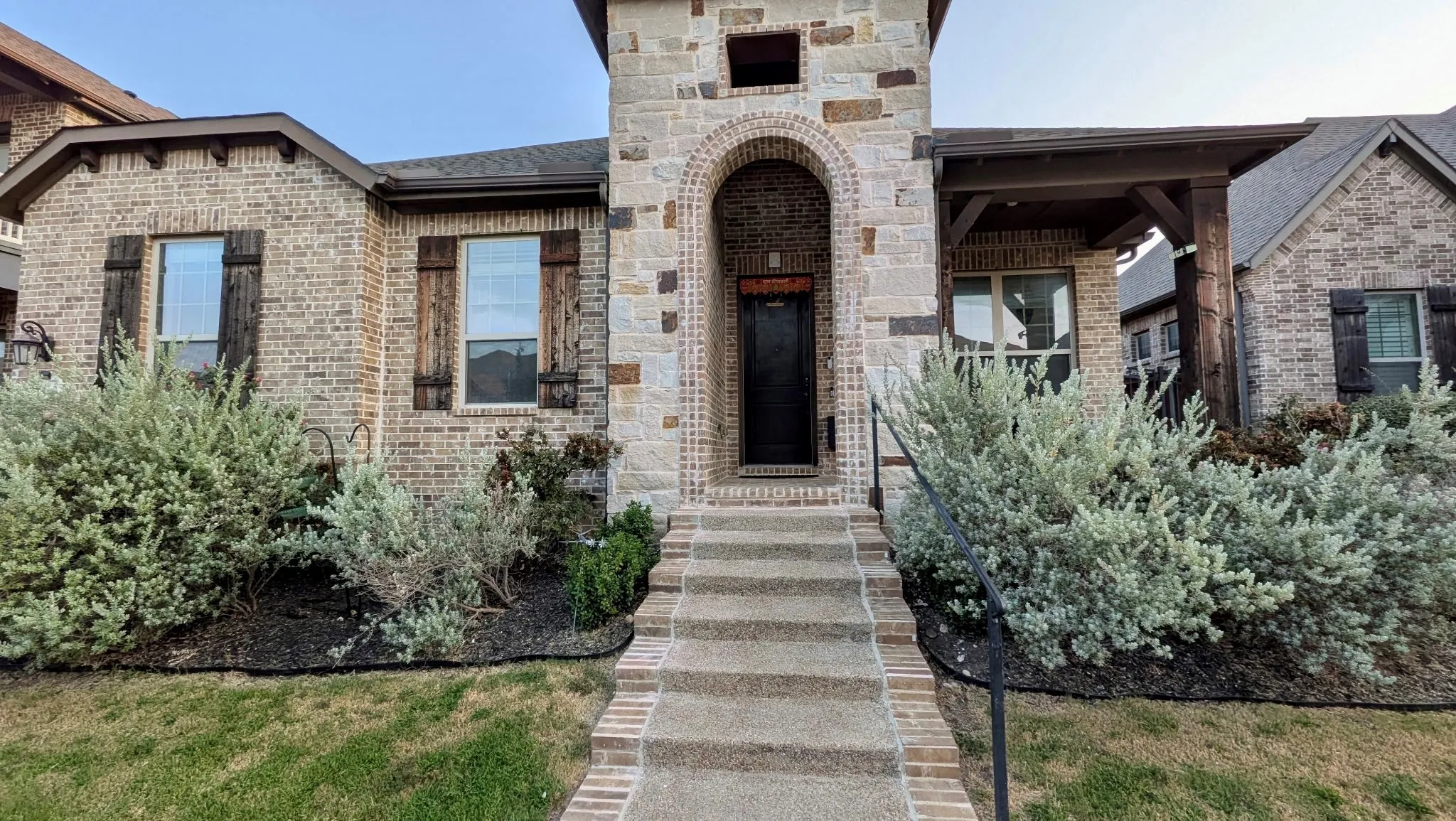 Front of house entry