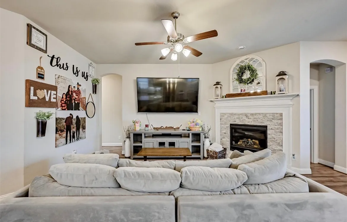 Living room view