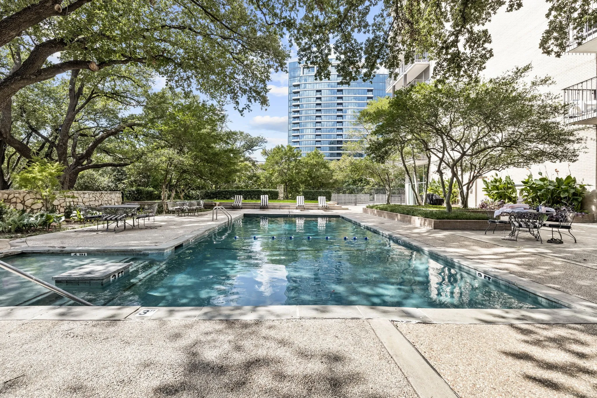 Jump in! Plenty of shade and serenity for those wanting to avoid direct sunlight.