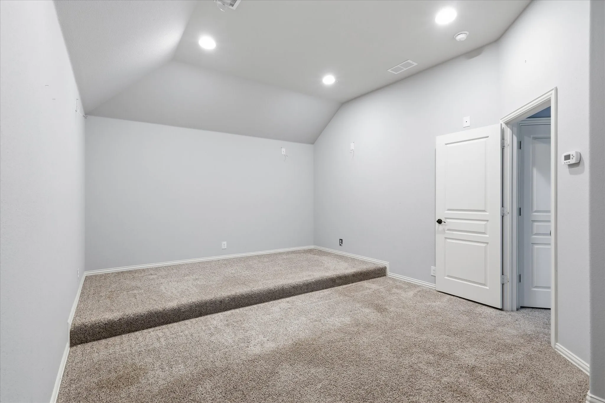Wired for surround sound with stadium seating makes the perfect media room or gaming set up!