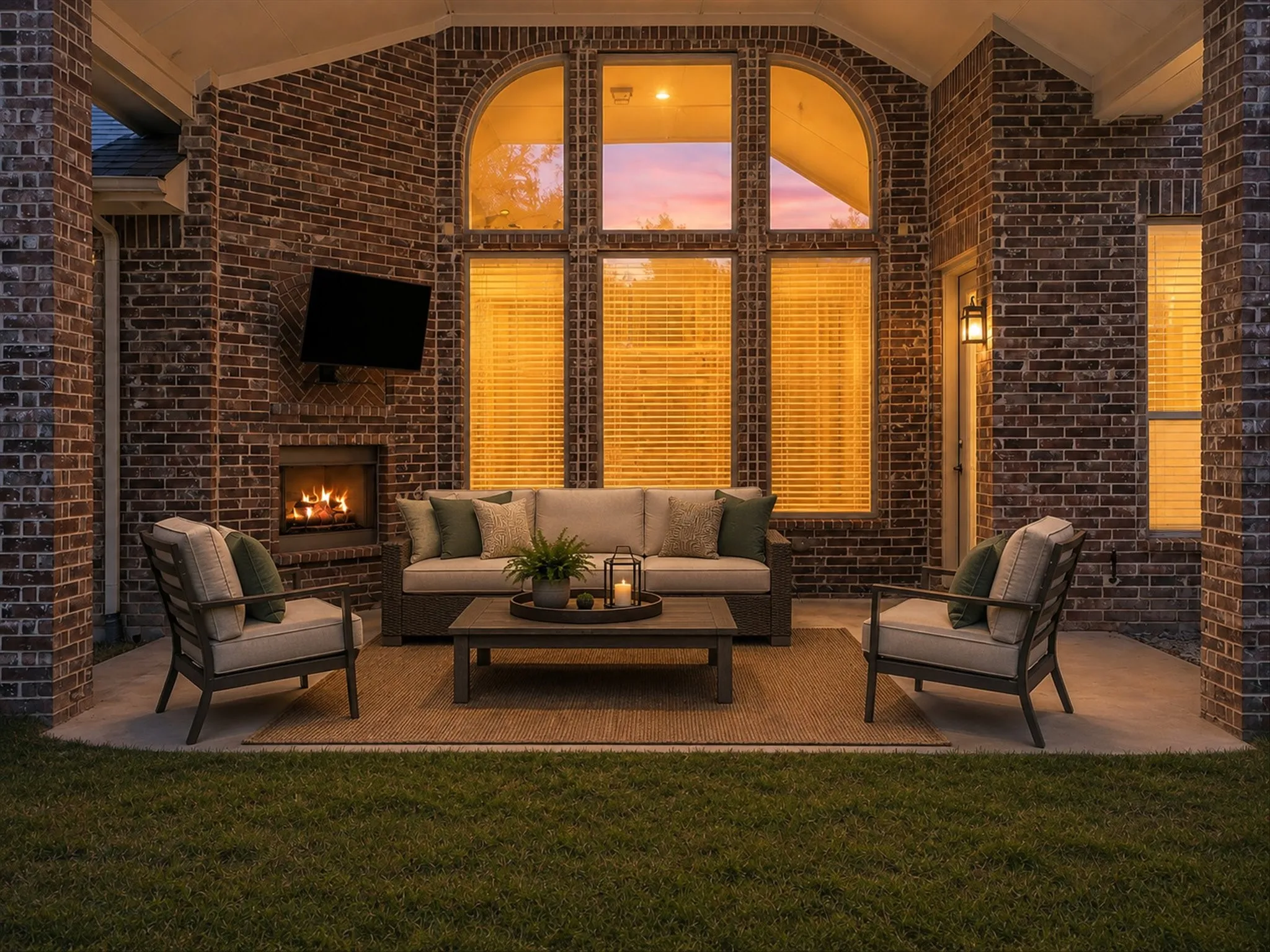 This area features AI staging to showcase the patio