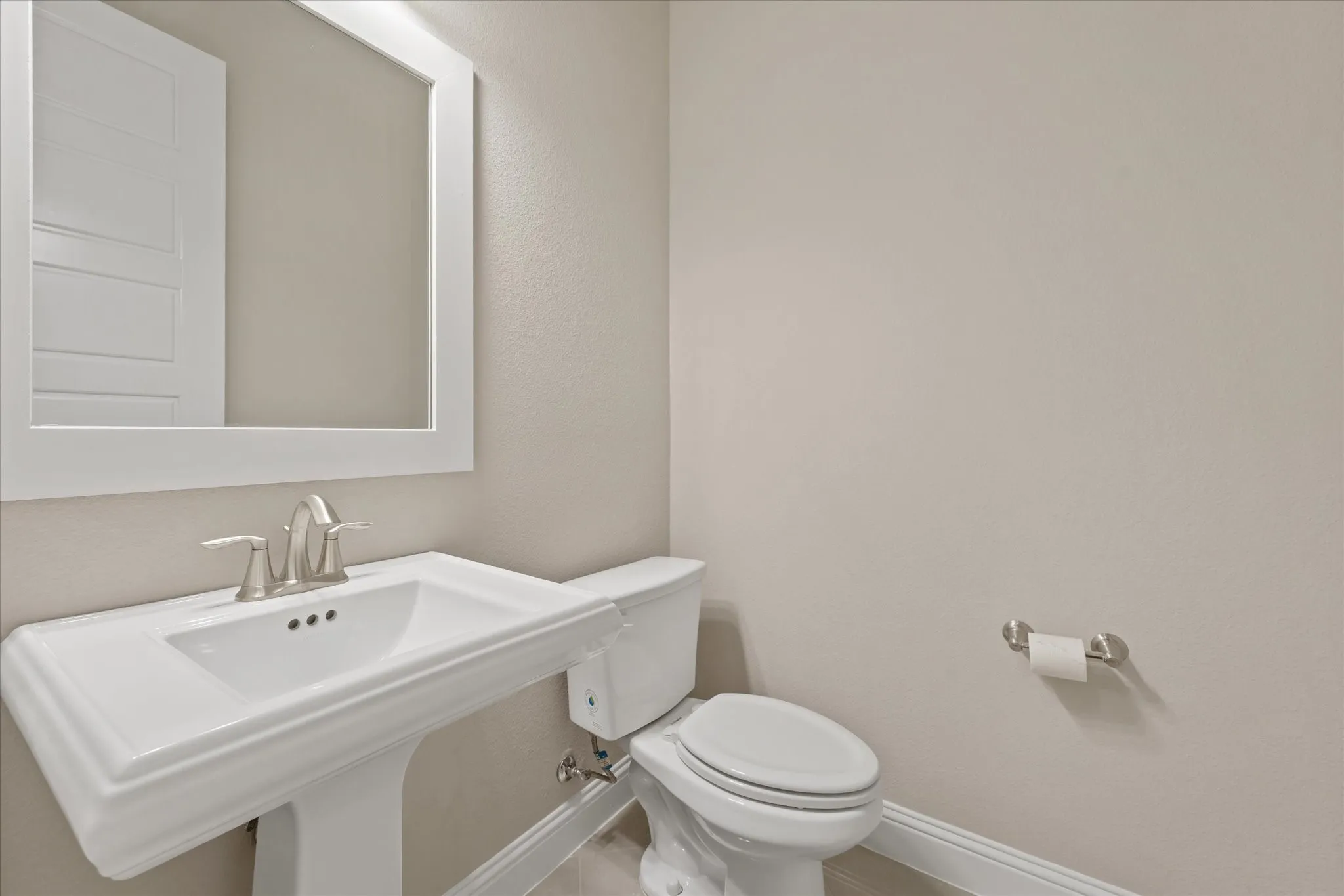 5th bath downstairs: Half bath