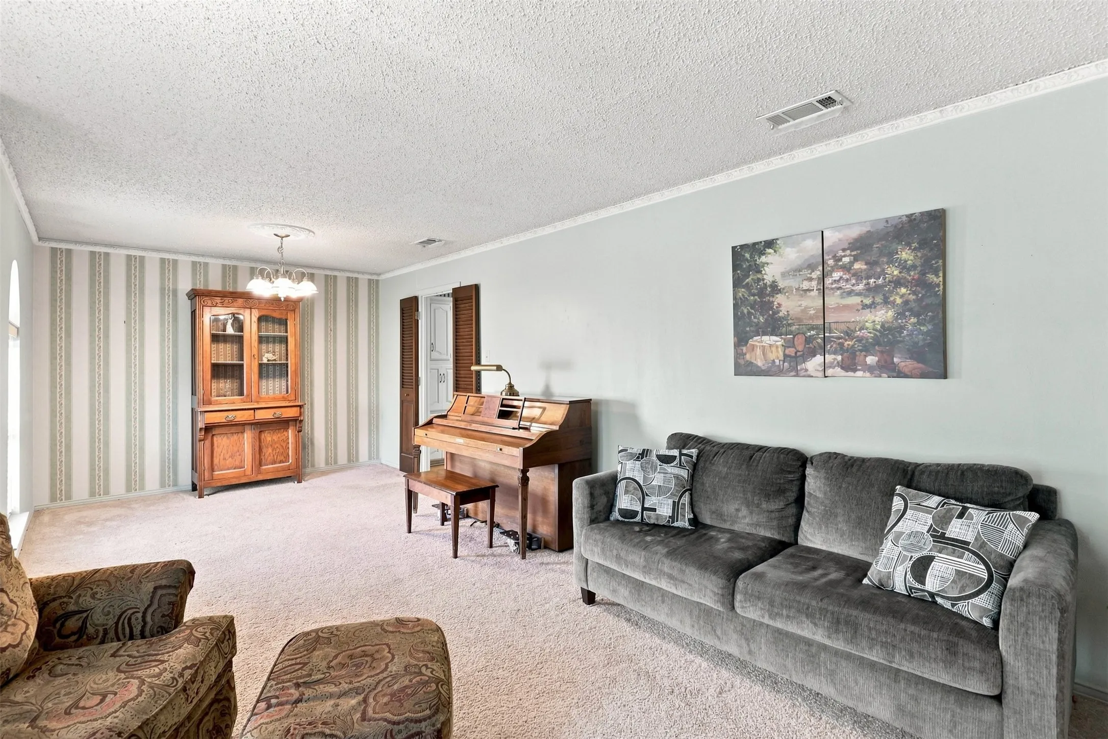 Formal living room overlooking the front yard.