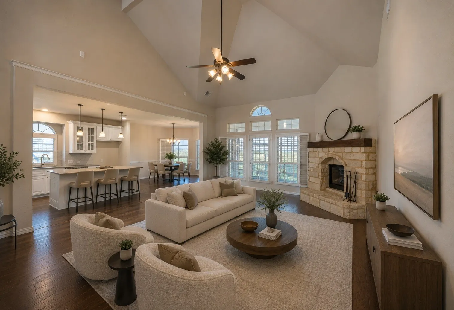 Virtual Stage Living Room
