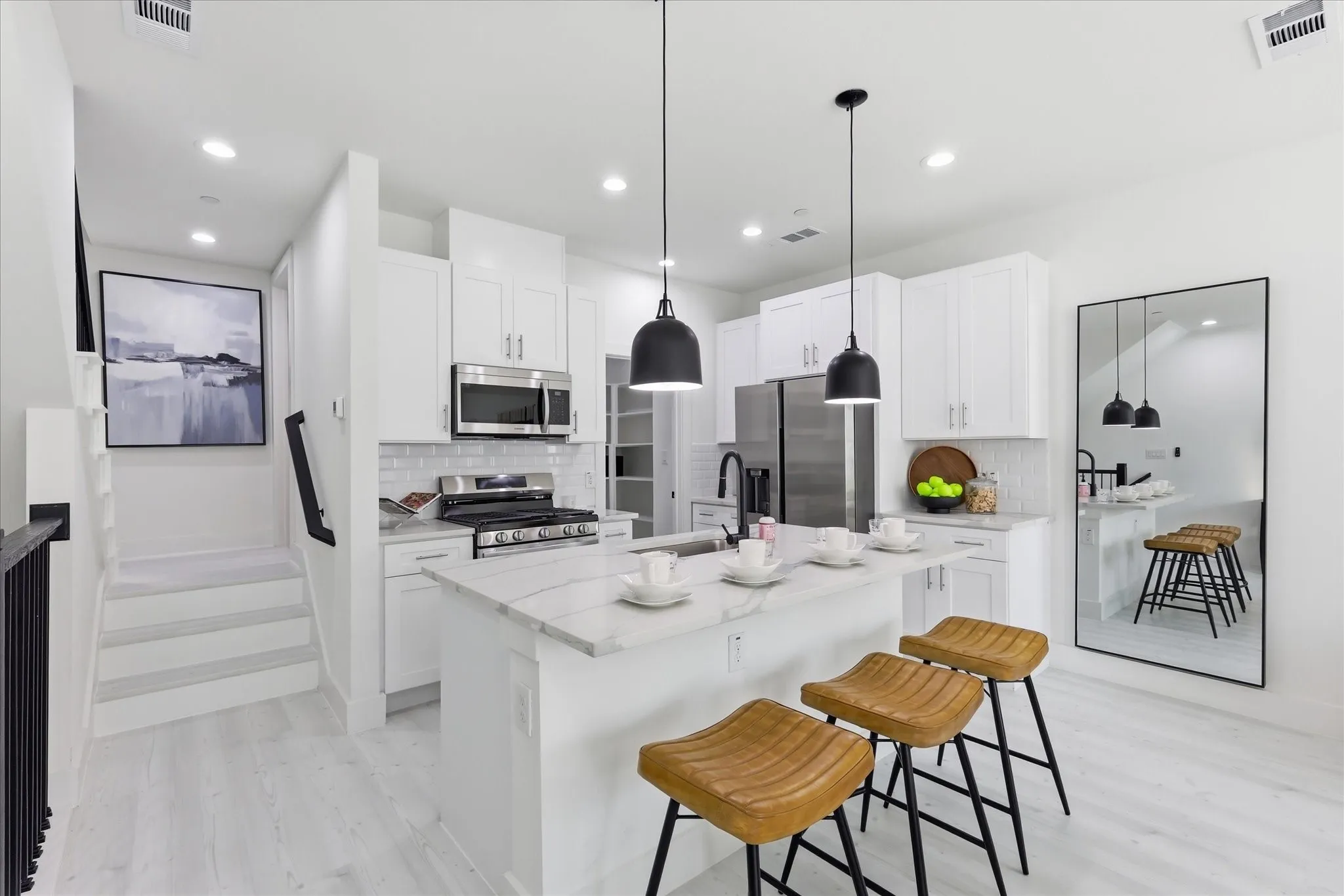 Townhouse For Rent in Dallas County , 7207 Mohawk Drive 303, Dallas, Texas 75235, 2 Bedrooms, 3 Bathrooms, 2 Garage spaces, 1,740 Sqft, built in 2024, Price $3,500, mls#21350845, Real Estate Agent in Dallas, Homes For Rent in Dallas county, Homes For Rent in Dallas, Realtor in Dallas Texas, Real Estate Brokerage Independent Realty Texas, Luminita Cordes Realtor
