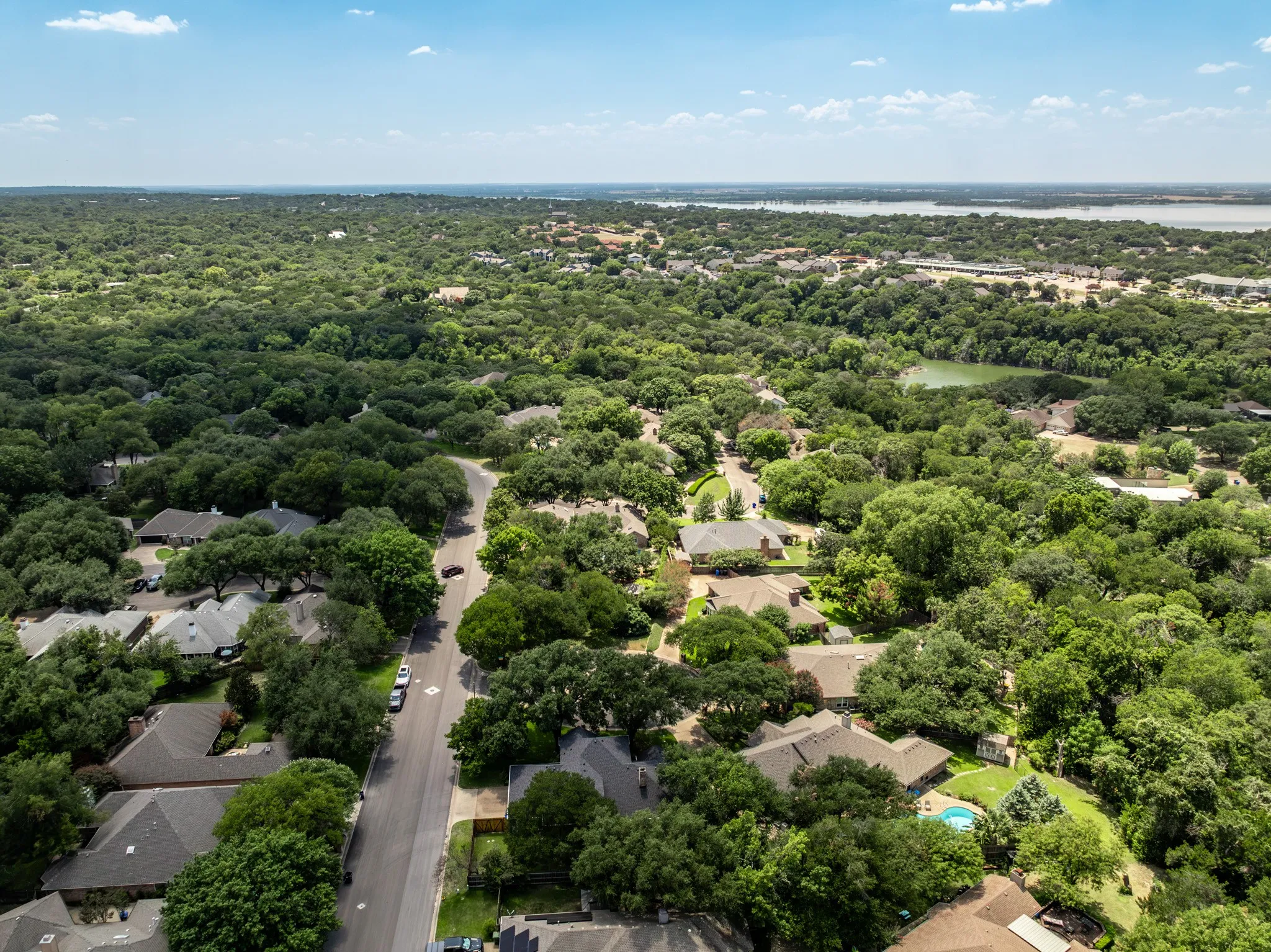 Located in the northwest section of Waco.  So much natural beauty!