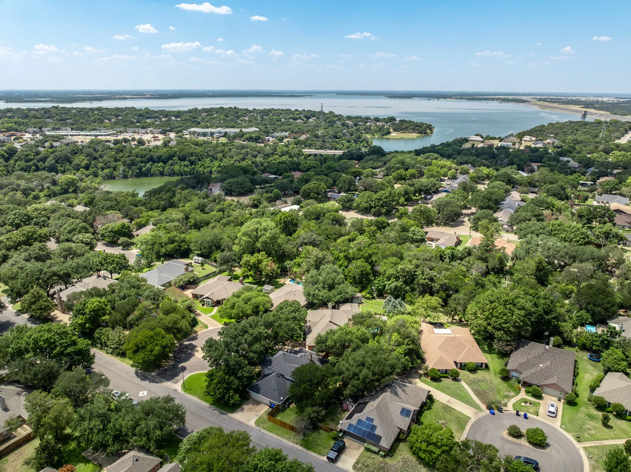 Nearby Lake Waco