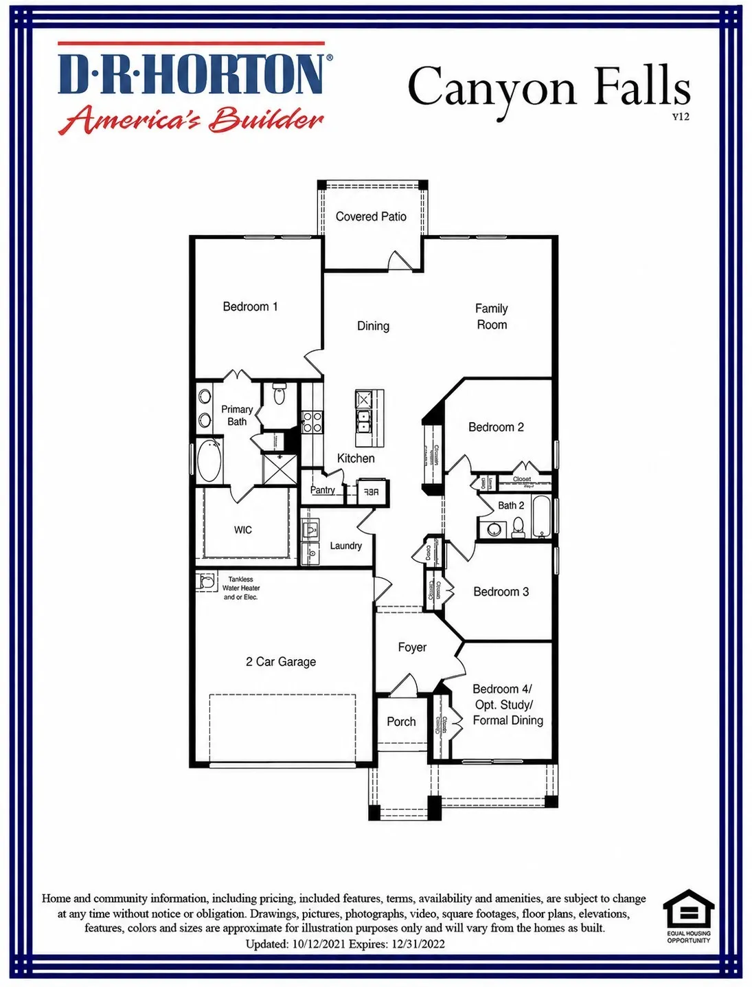 Builder Floorplan