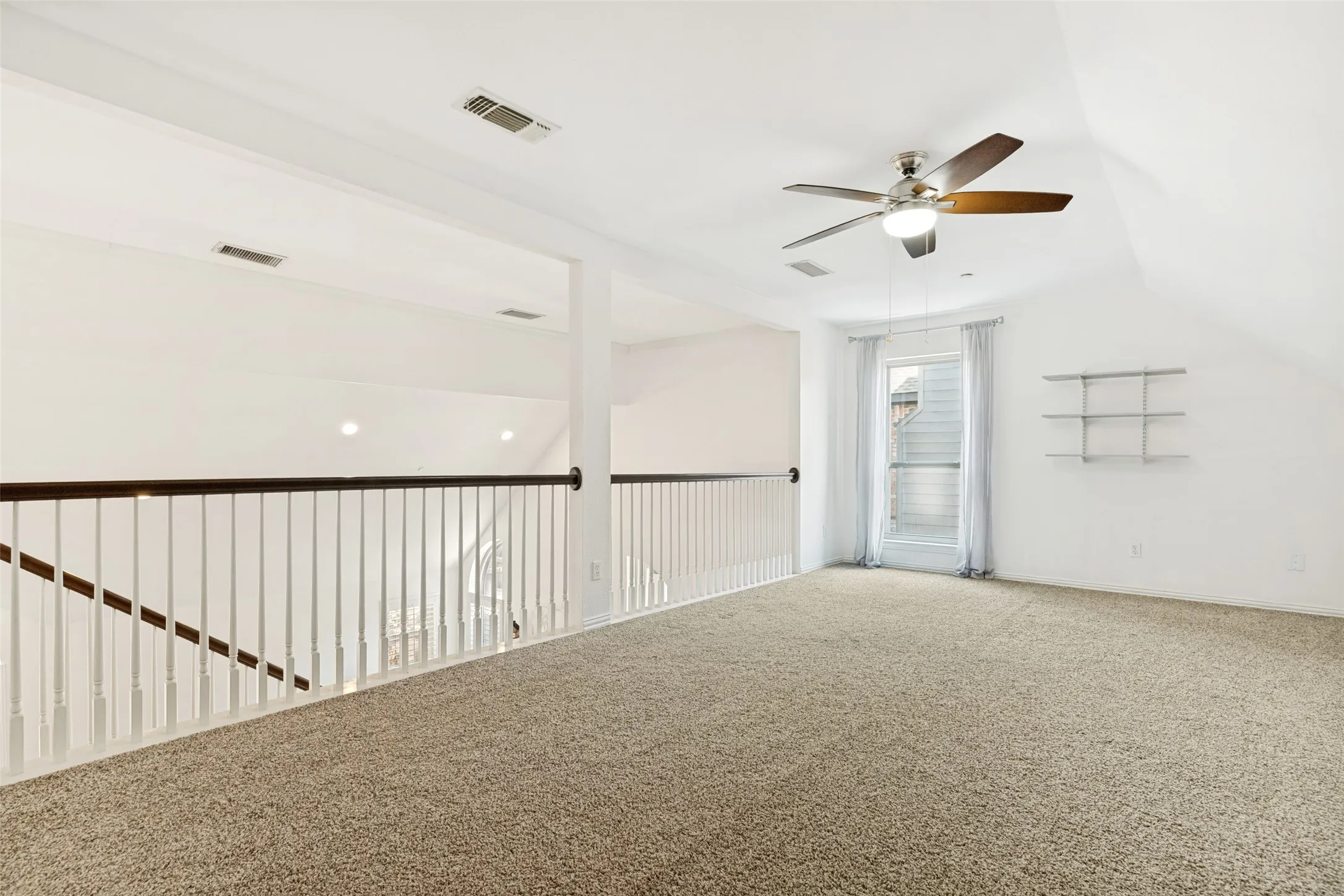 Game Room with Overlook to Living Room