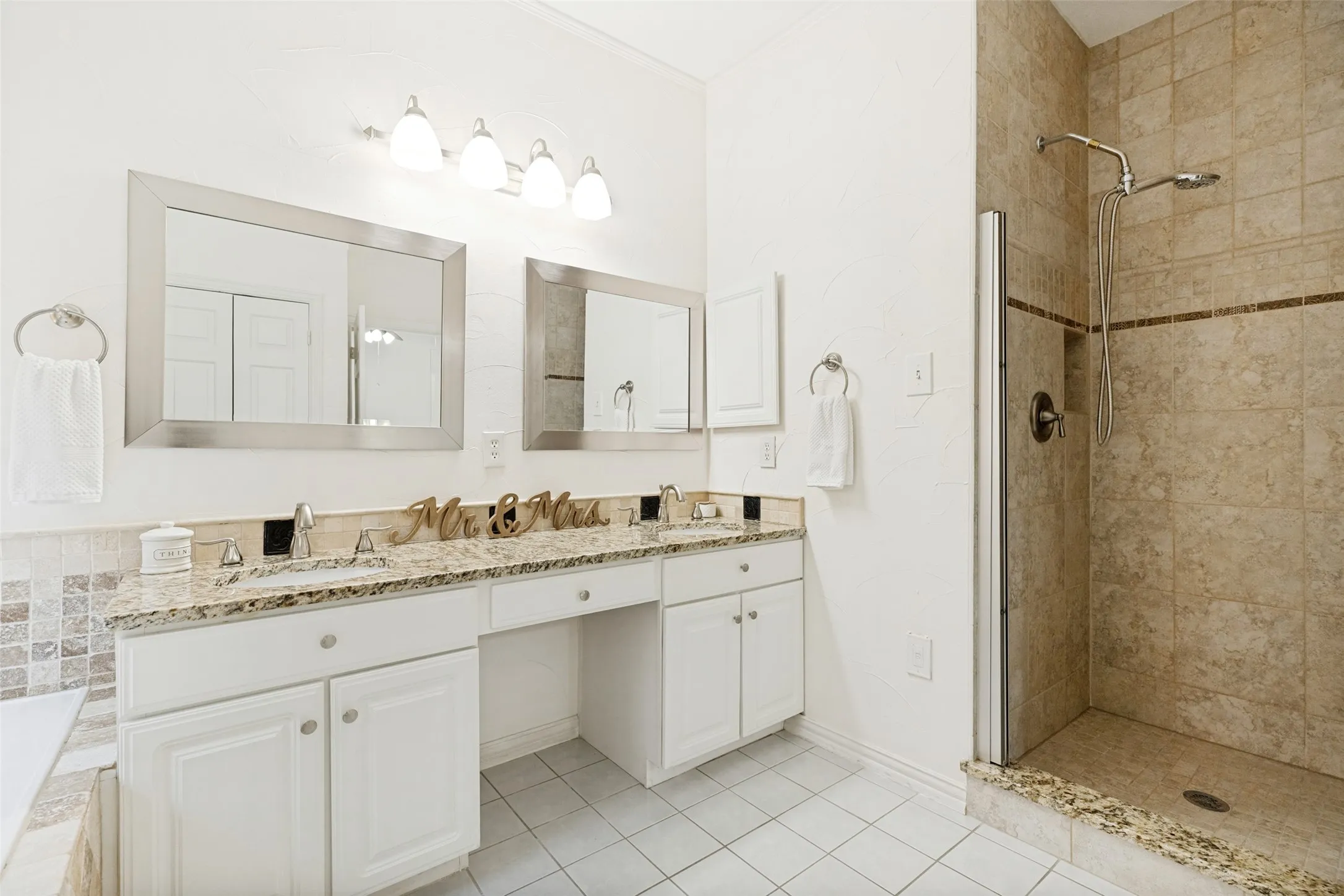 Primary Bathroom with Separate Shower