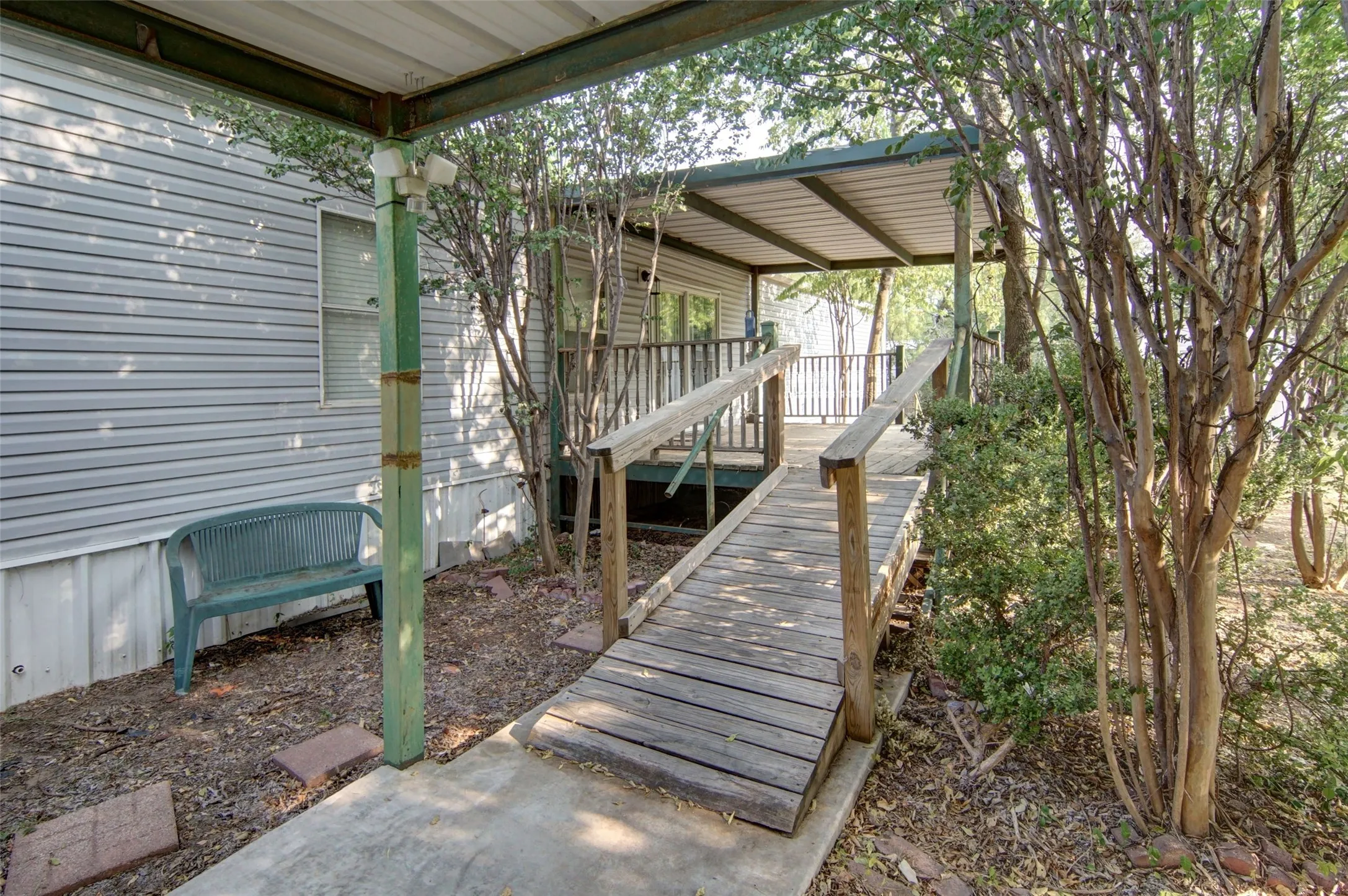 East Facing Covered Porch