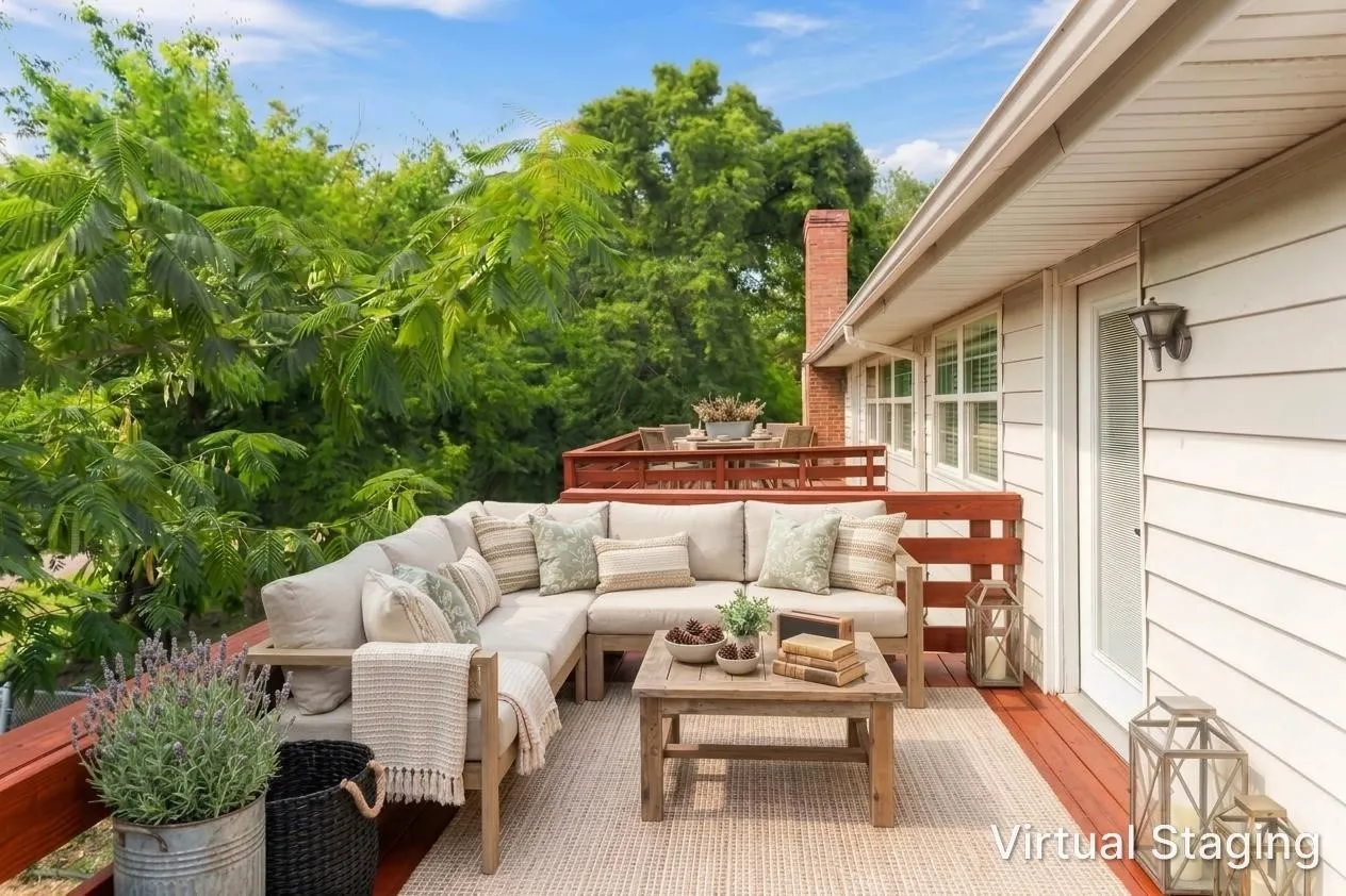 The decks on the back were rebuilt and both are great places to spend your morning or​​‌​​​​‌​​‌‌​‌‌​​​‌‌​‌​‌​‌​​​‌​​ afternoon.