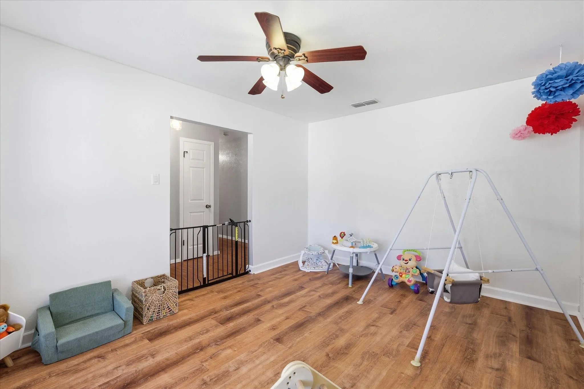 Additional living area or flex space.