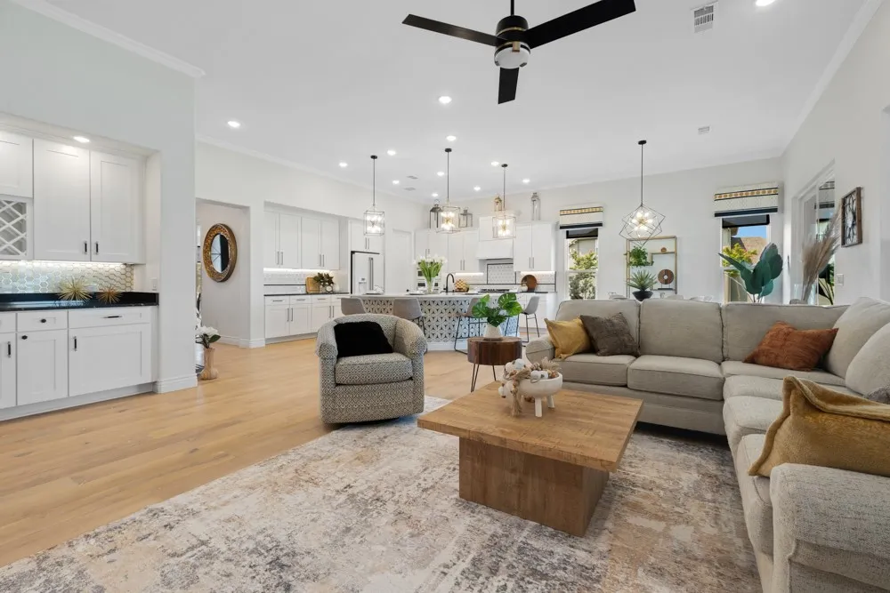 Great Room Plan in the Larkspur