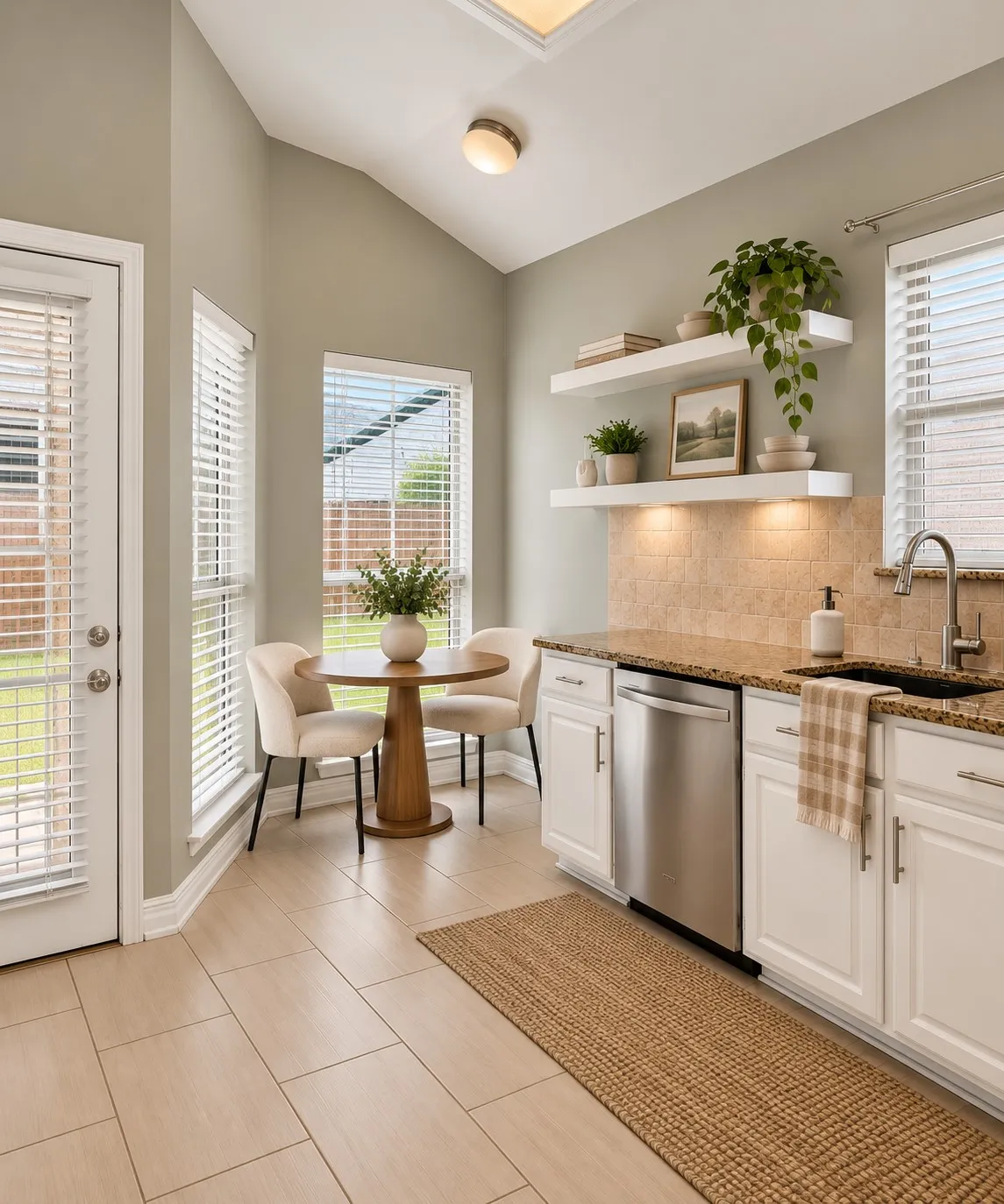 Virtually staged to show potential