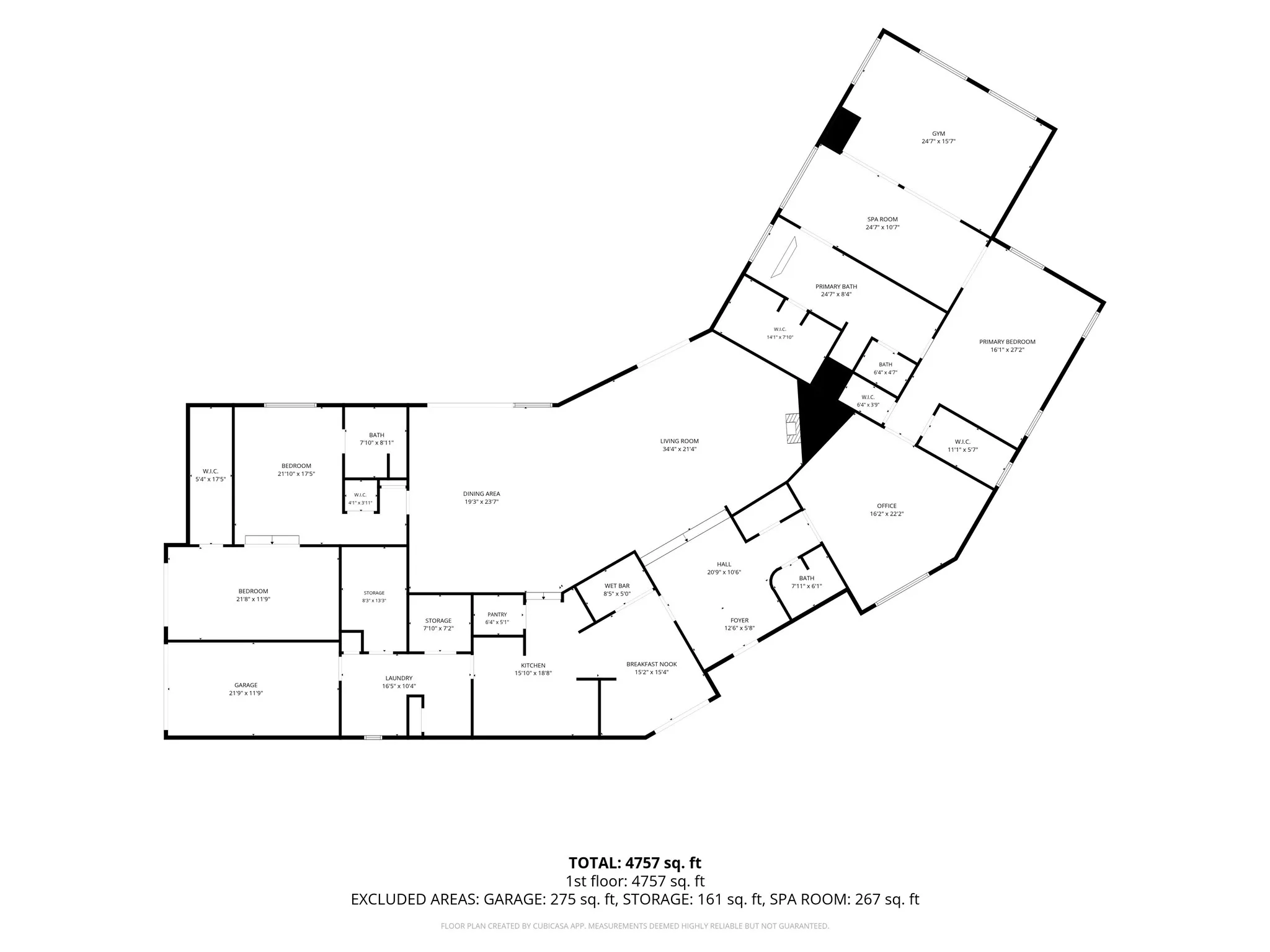 1629 Blair Drive Floor Plan
