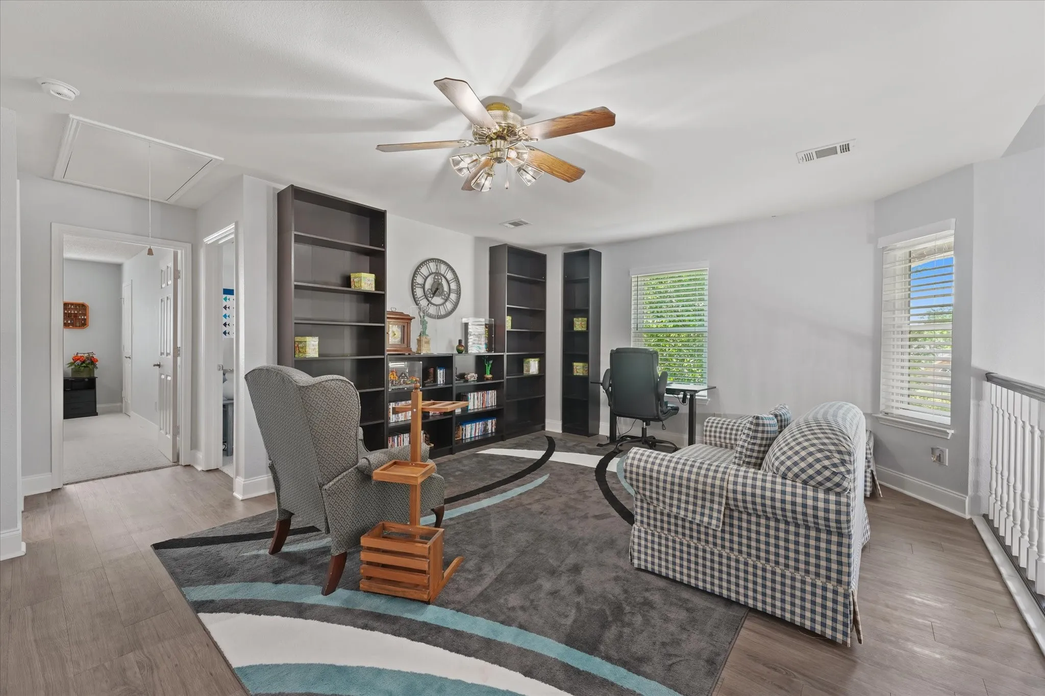 Upstairs loft