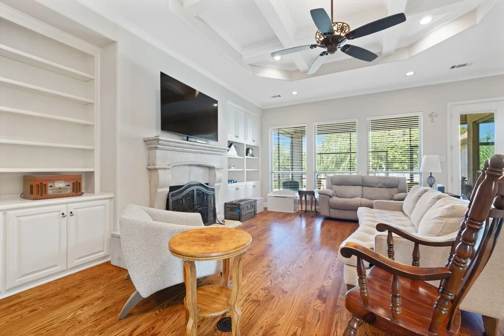 Beautiful wood floors throughout.