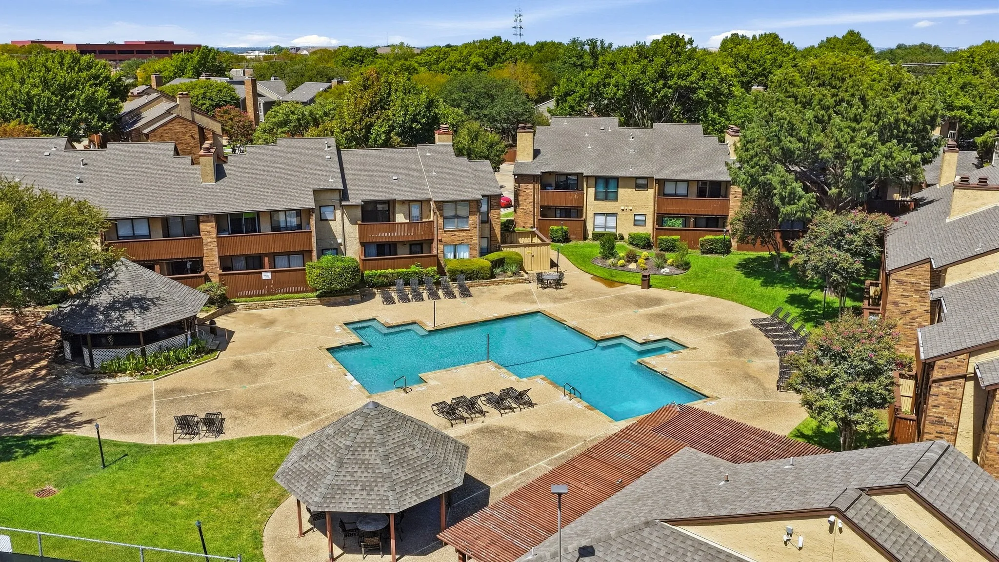 one of the pools