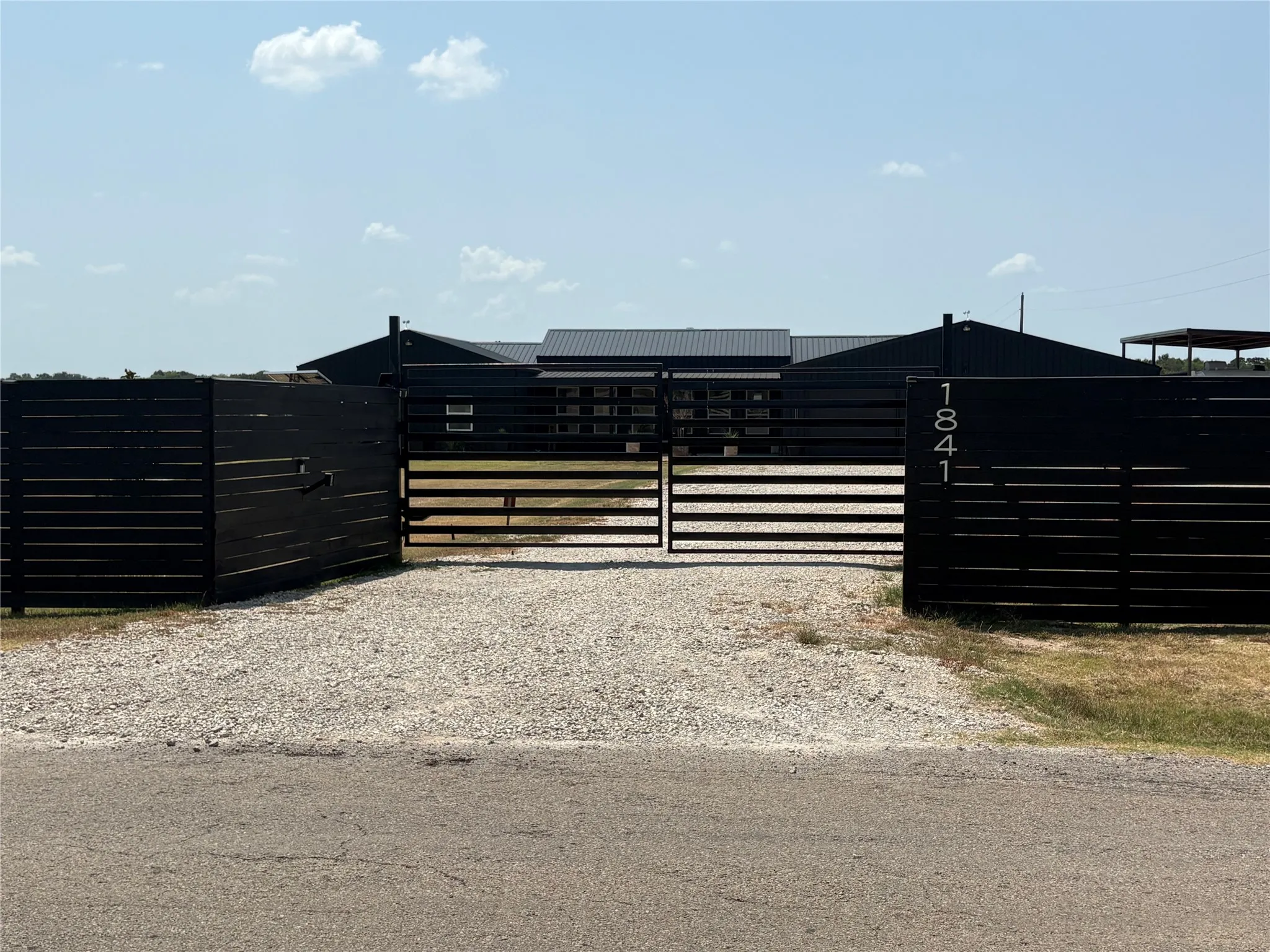 Front Gate Closedfrom street