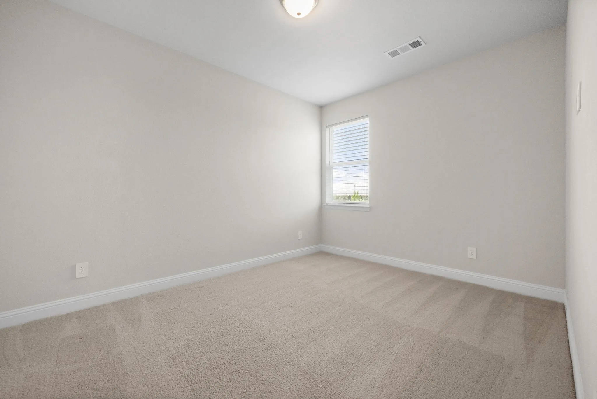 Neutral-toned wall paint throughout