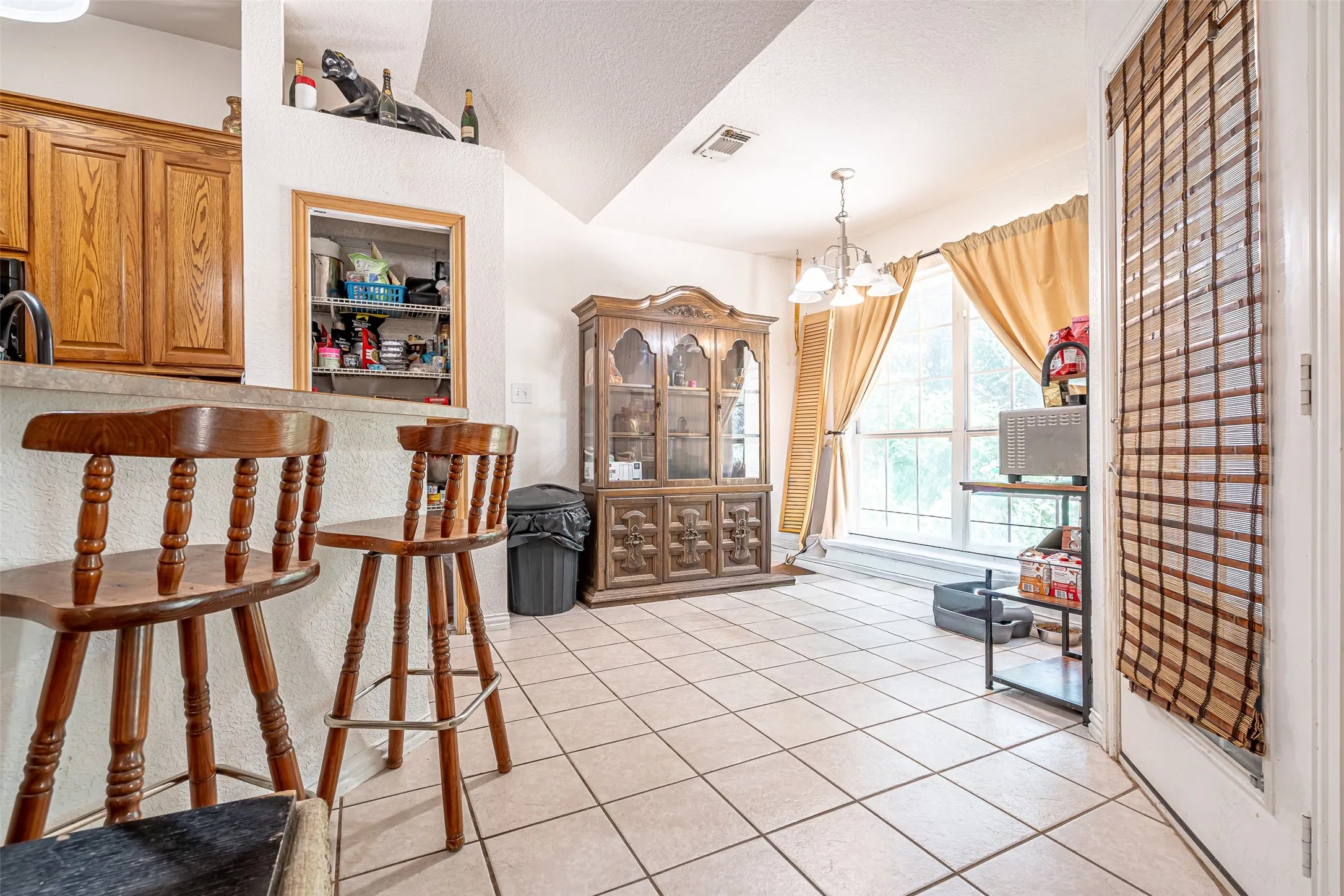 Open Concept Kitchen and Dining area
