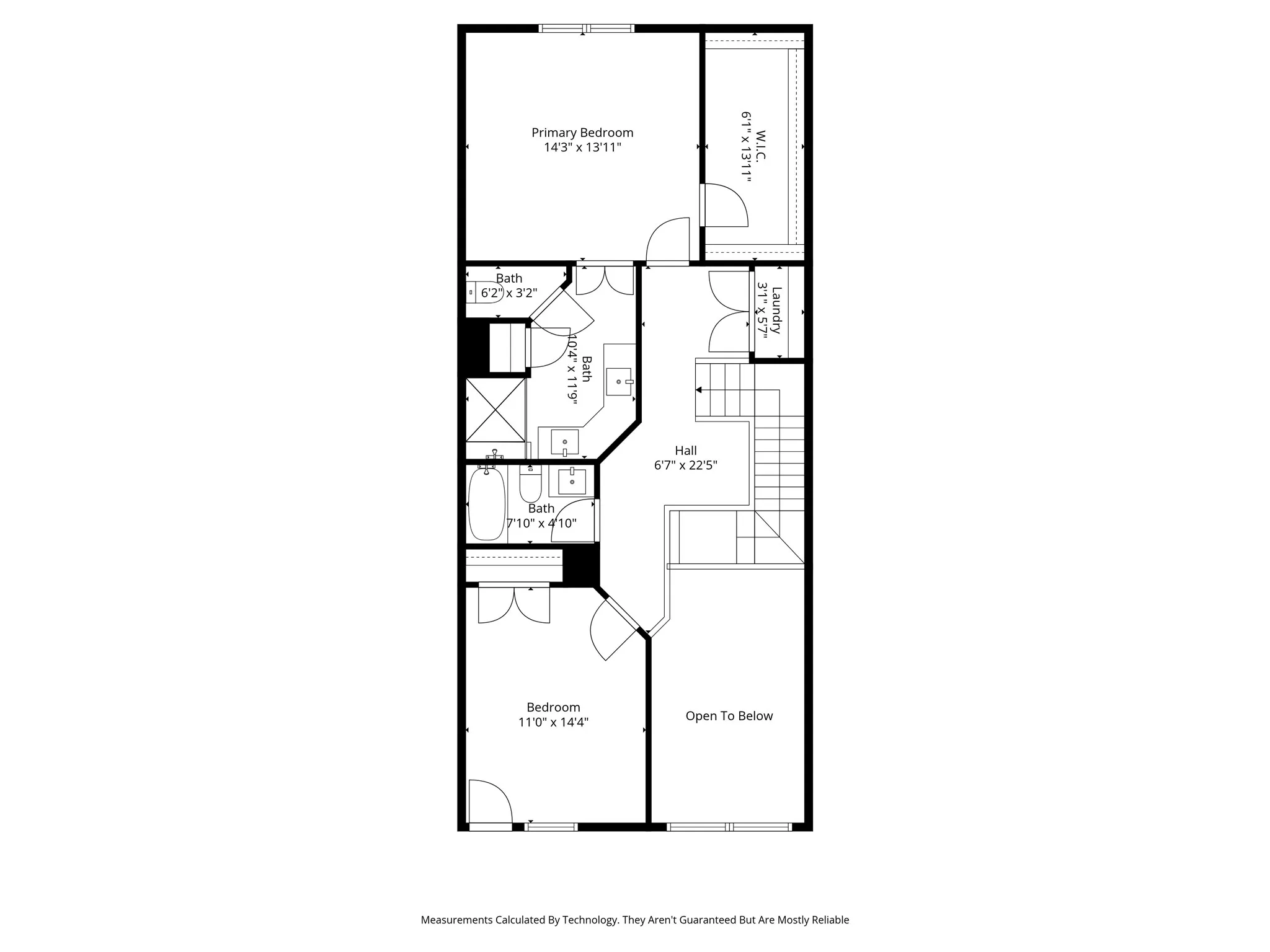Additional floor plan layout image highlighting bedroom and bathroom placement, open living areas, circulation paths, and stairs, giving home shoppers a clear understanding of how this McKinney Texas townhome flows and lives day to day and supporting buyers searching for McKinney townhomes with efficient, well planned layouts.