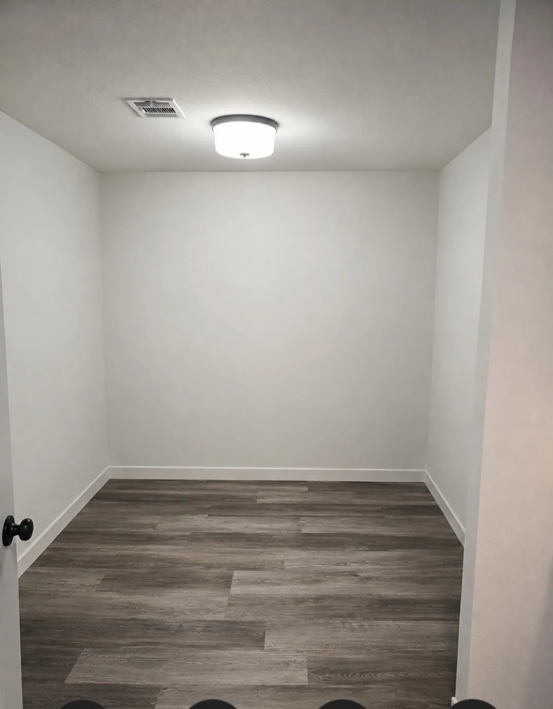 office off hallway and dining room