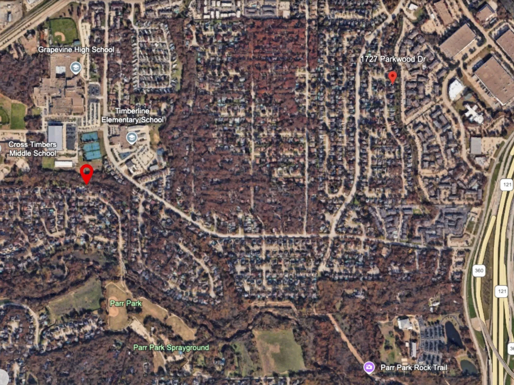 Close to Cross Timbers Middle School