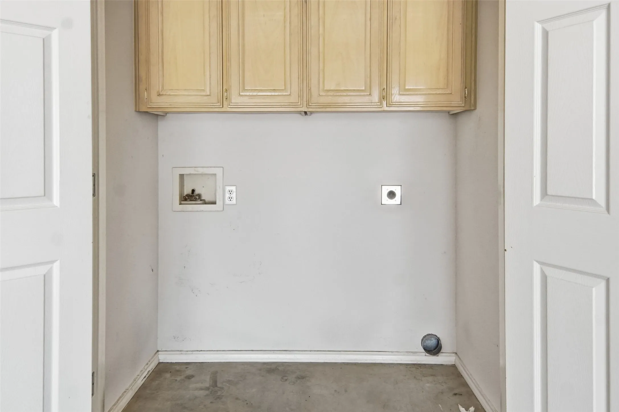 utility closet in garage